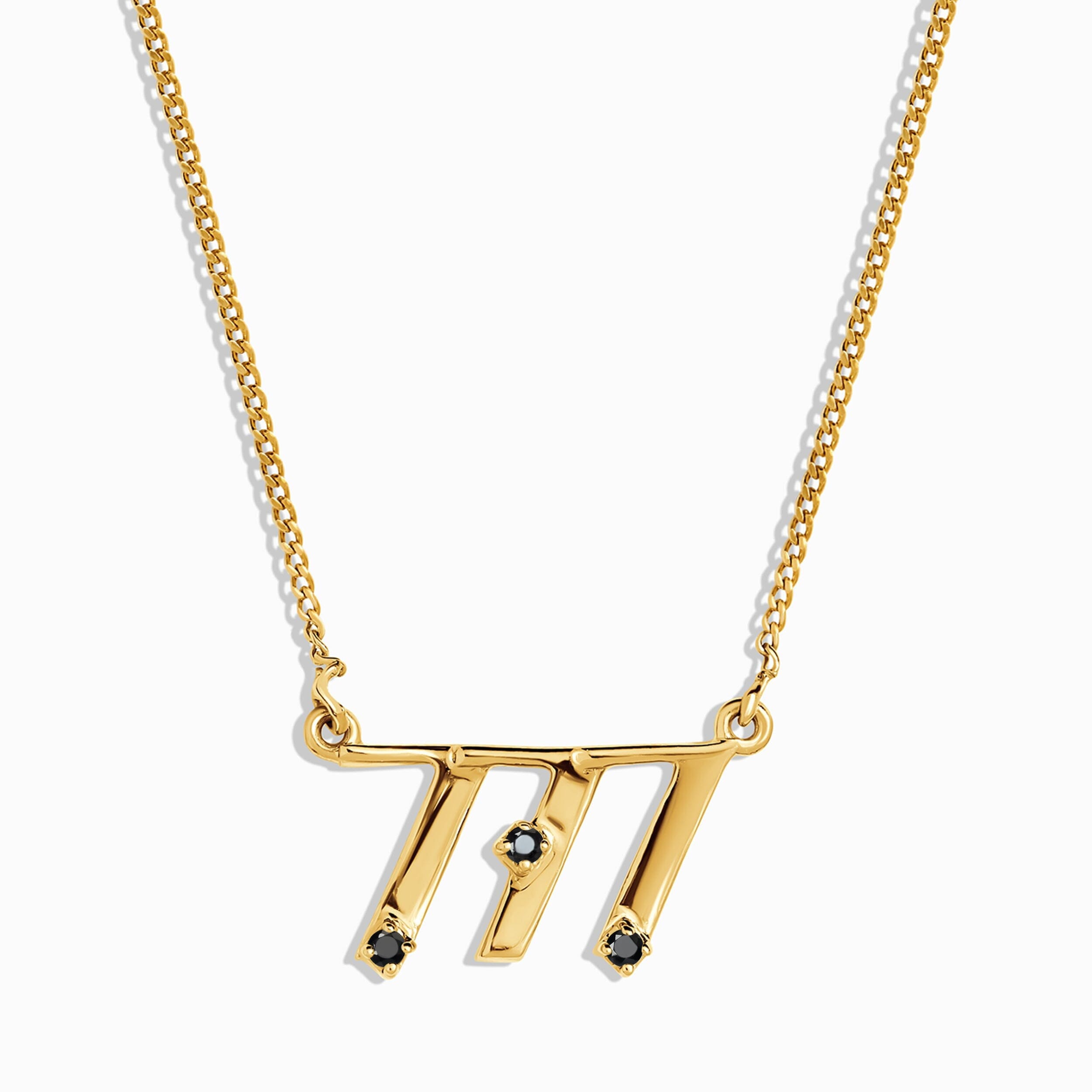 Black Spinel Necklace - I Am Lucky、mySite、hinf8tx79