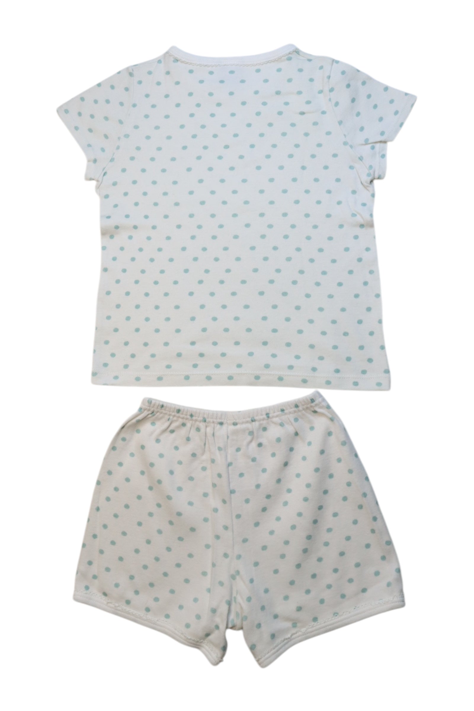 Petit Bateau Polka Dot Pyjama Set, Size 4T、mySite、g9winljtr