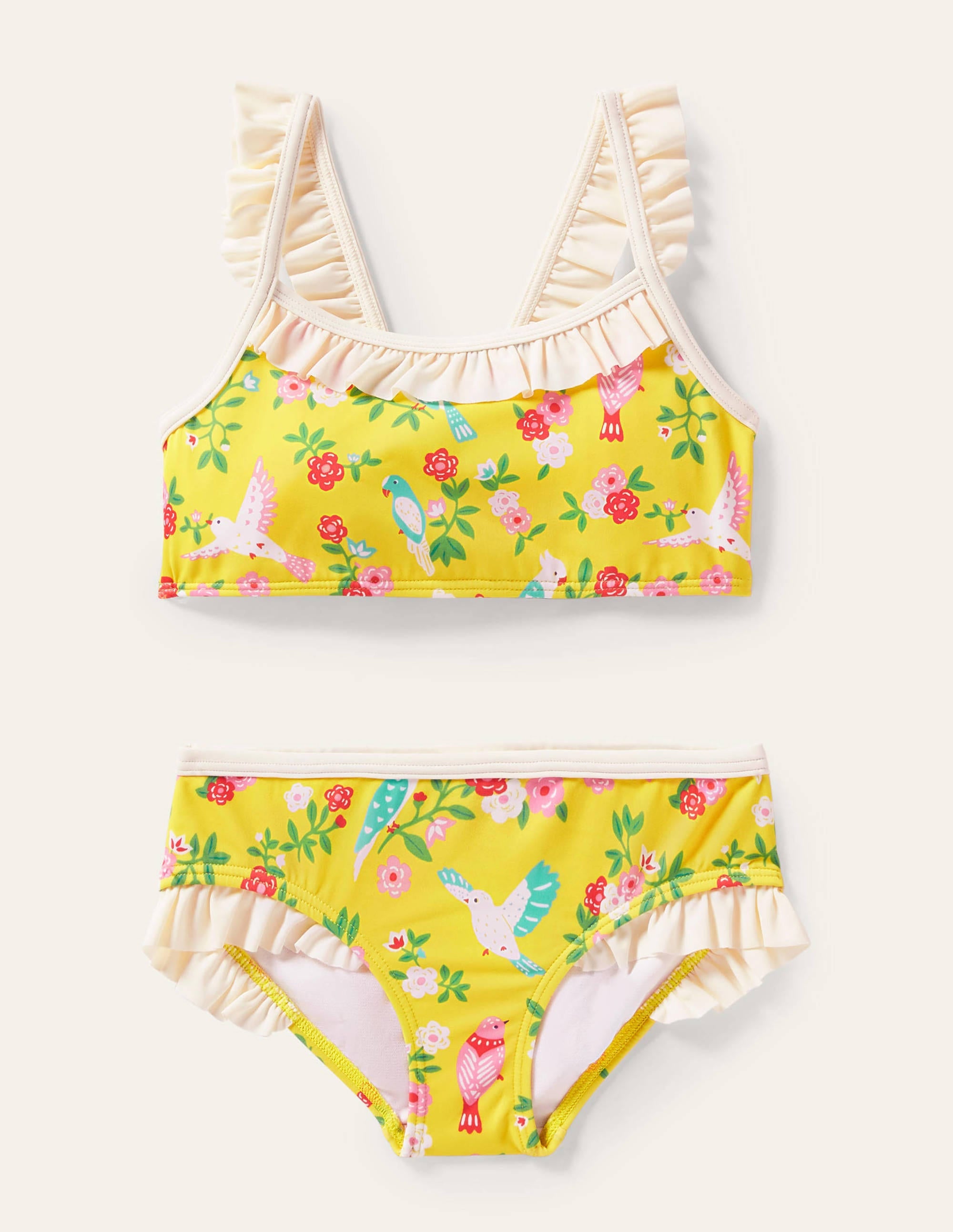  Frilly Strap Bikini Set-Sweetcorn Tropical Garden、mySite、ashleygrahame