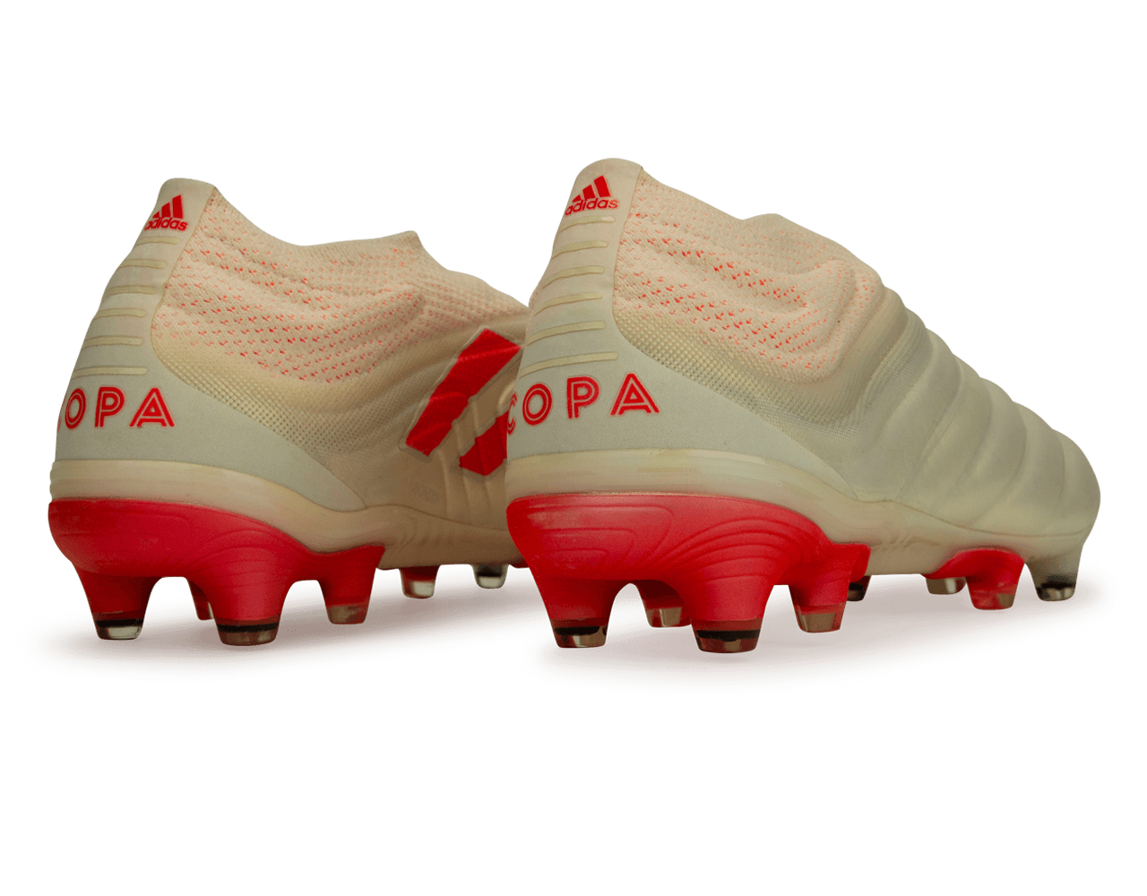 adidas Men's Copa 19+ FG Off White/Solar Red、mySite、bottomscart