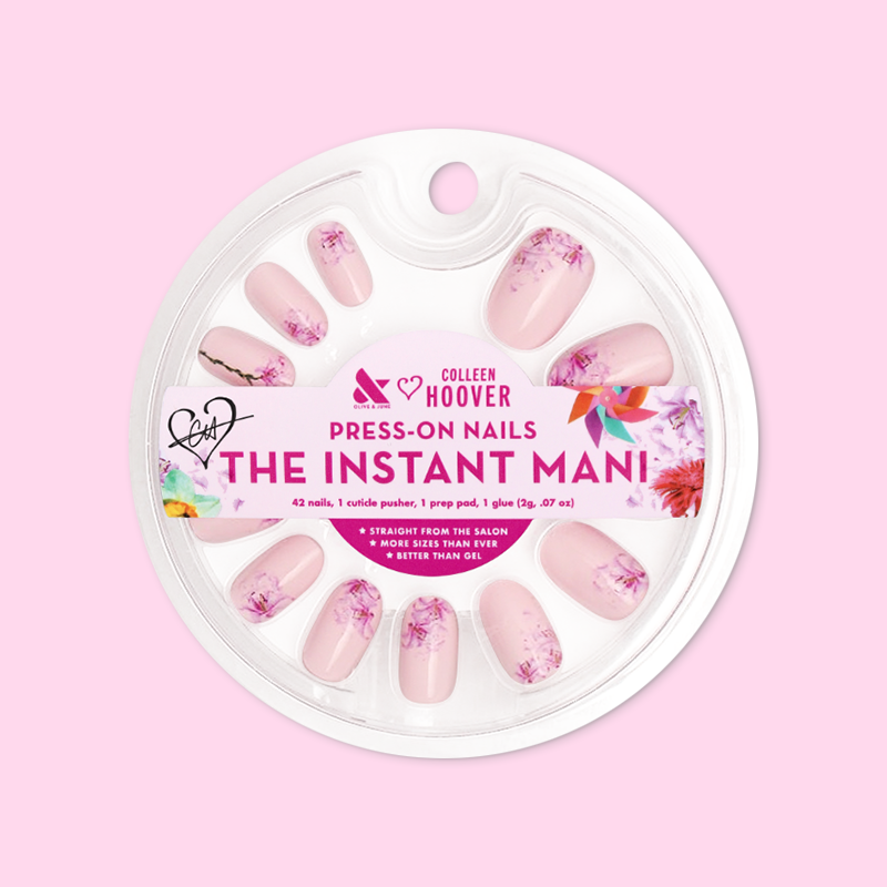 Blooming Lily - Press-On | Short | Round、mySite、solidvoid