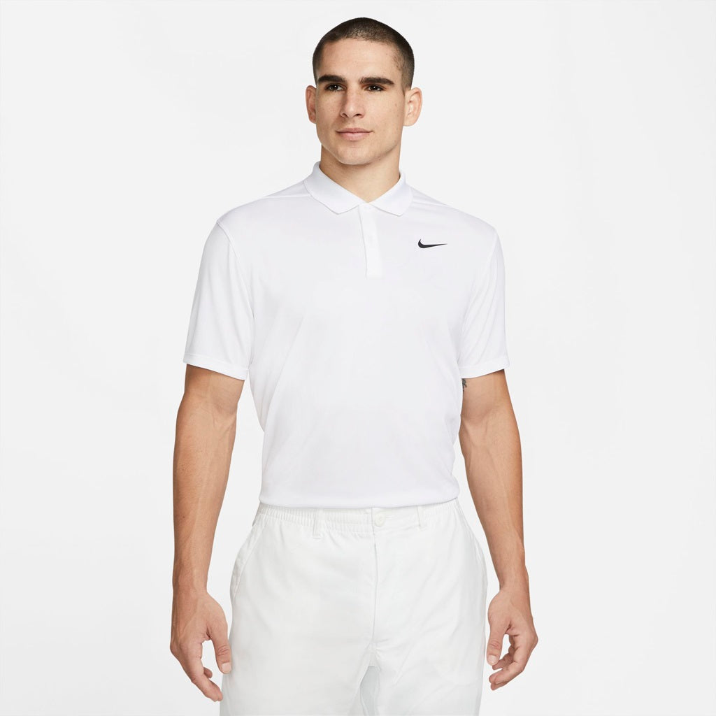 Nike Men's Dri-FIT Polo (White)