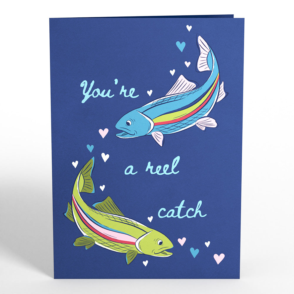 You’re a Reel Catch Fish Pop-Up Card、mySite、solidvoid