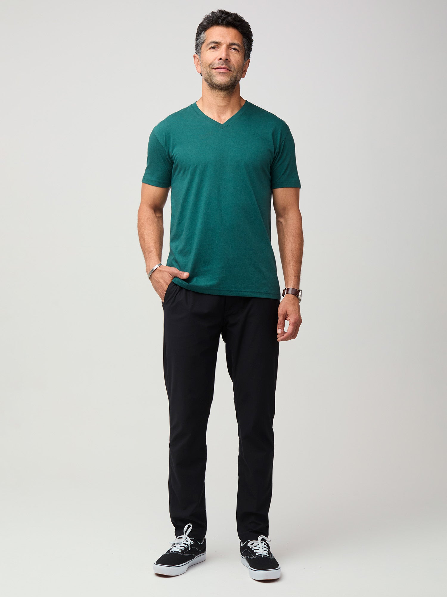 Dark Emerald V-Neck FINAL SALE、mySite、ghnorth