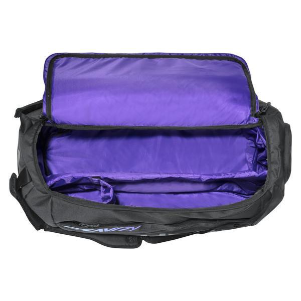 Head Gravity Duffel 6 Pack Racquet Bag (Black/Purple)