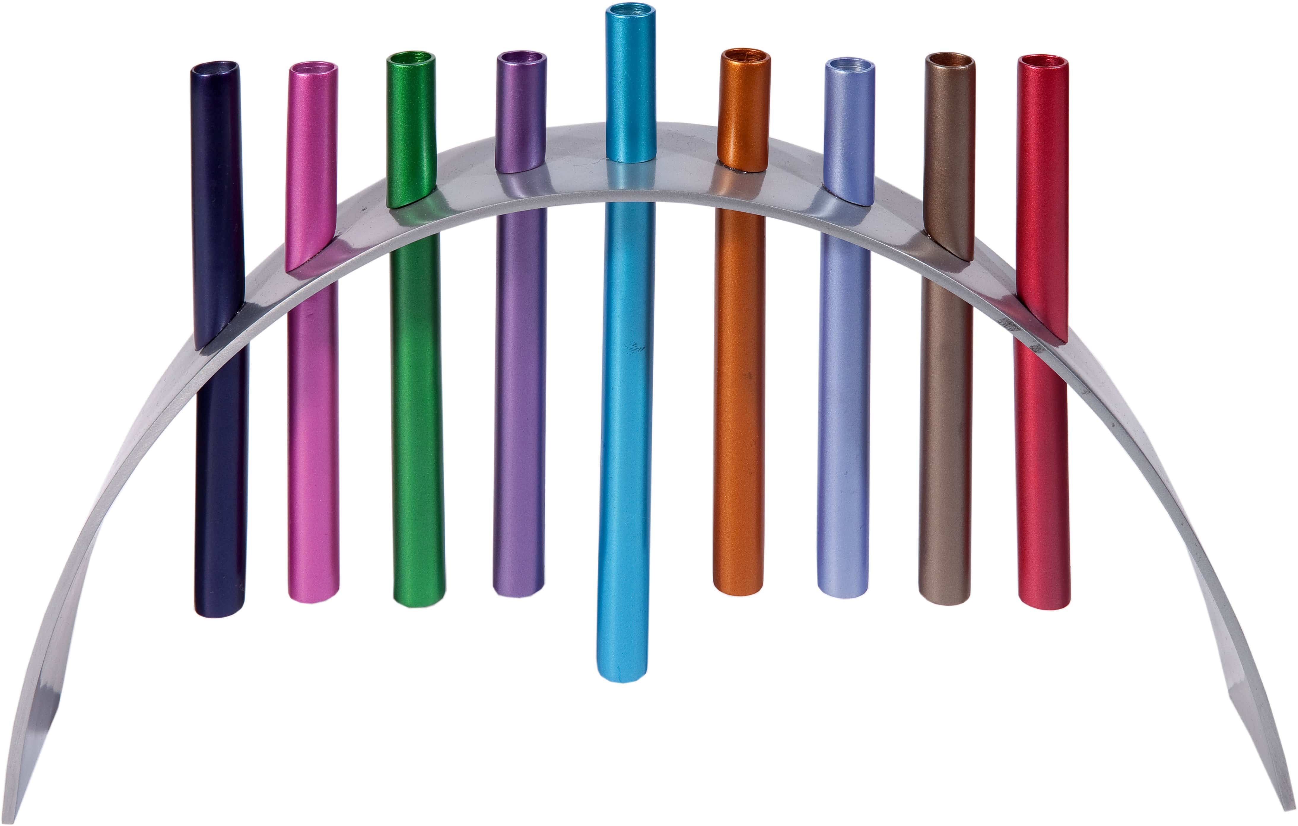 Hovering Multicolored Menorah by Yair Emanuel、mySite、topwebapps