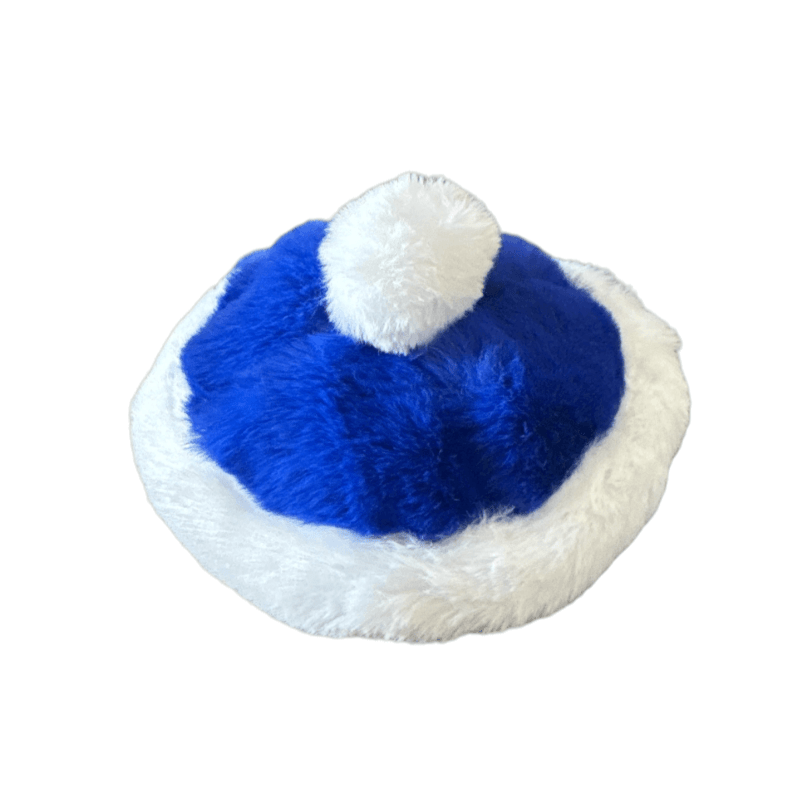 Yamaclaus: Chrismukkah Santa Claus Hat and Yarmulke Mashup - Red or Blue、mySite、topwebapps