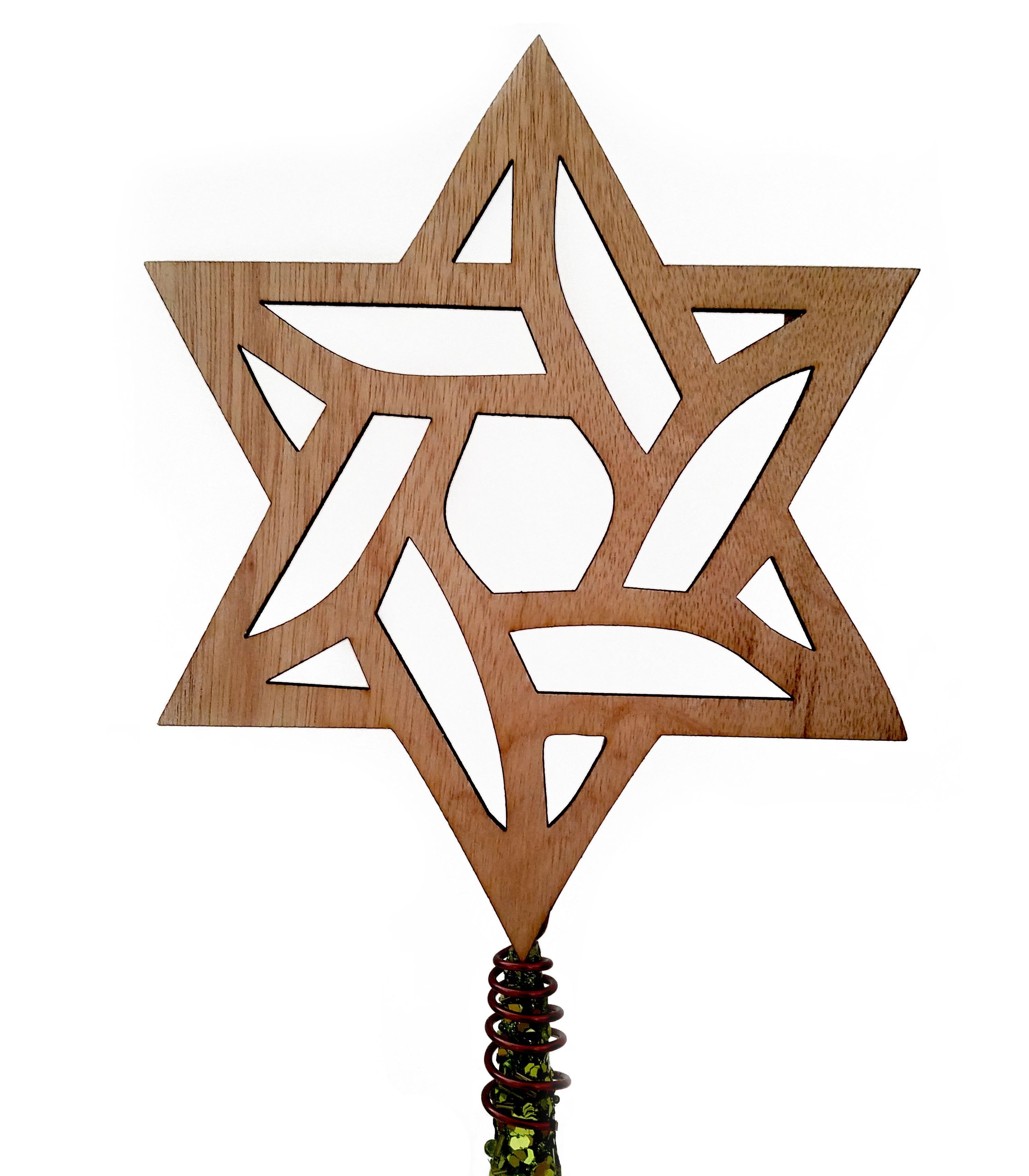 Laser Cut Star of David Tree Topper、mySite、topwebapps