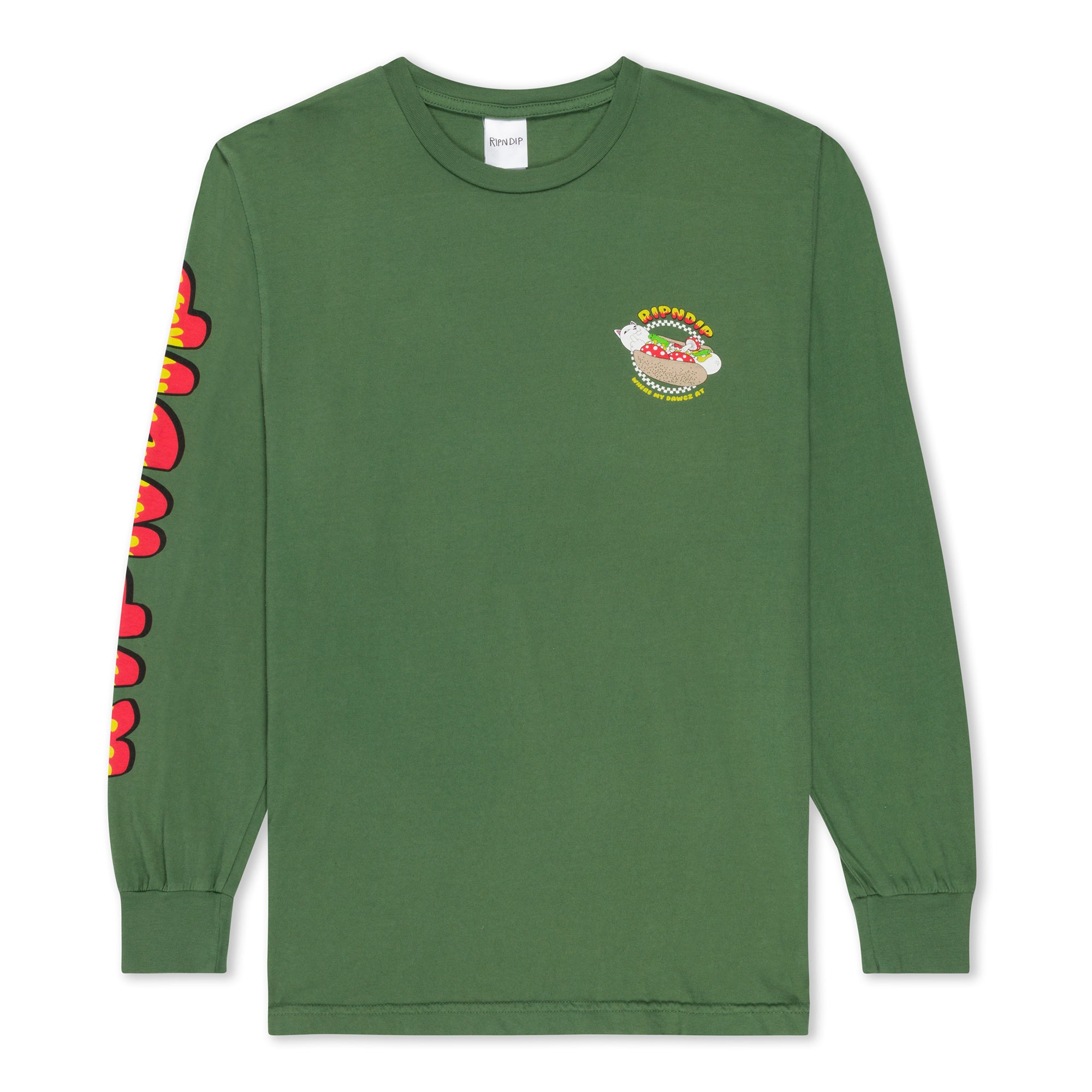  Glizzy Long Sleeve (Olive)、mySite、merchandisen