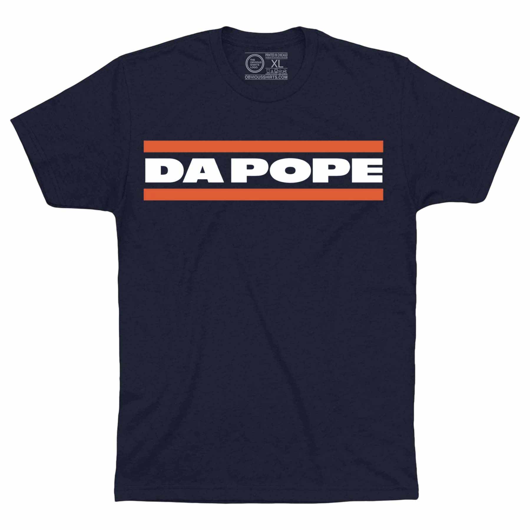 Da Pope Obvious Shirts Short Sleeve T Shirt、mySite、vikingsvslions