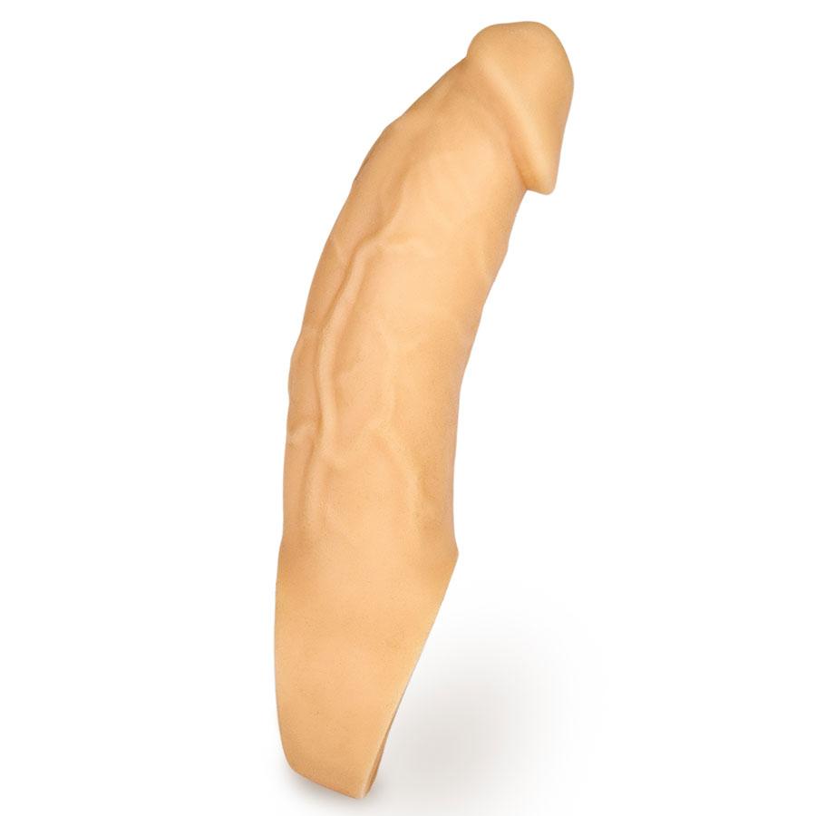 9 Inch Realistic Performance Penis Sleeve Natural Silicone Girth Enhancer、mySite、bottomscart