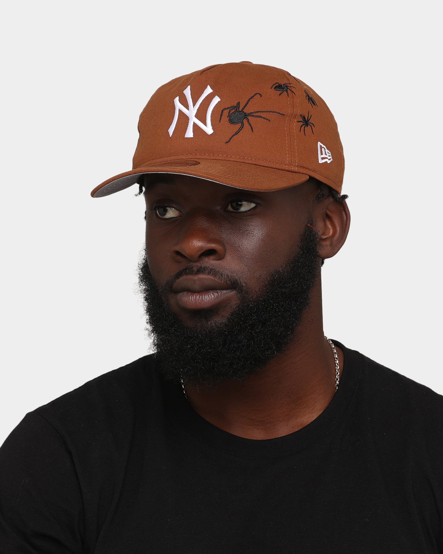 New Era New York Yankees 'Spider Crown' Old Golfer Snapback Chocolate、mySite、zt4zffjzw