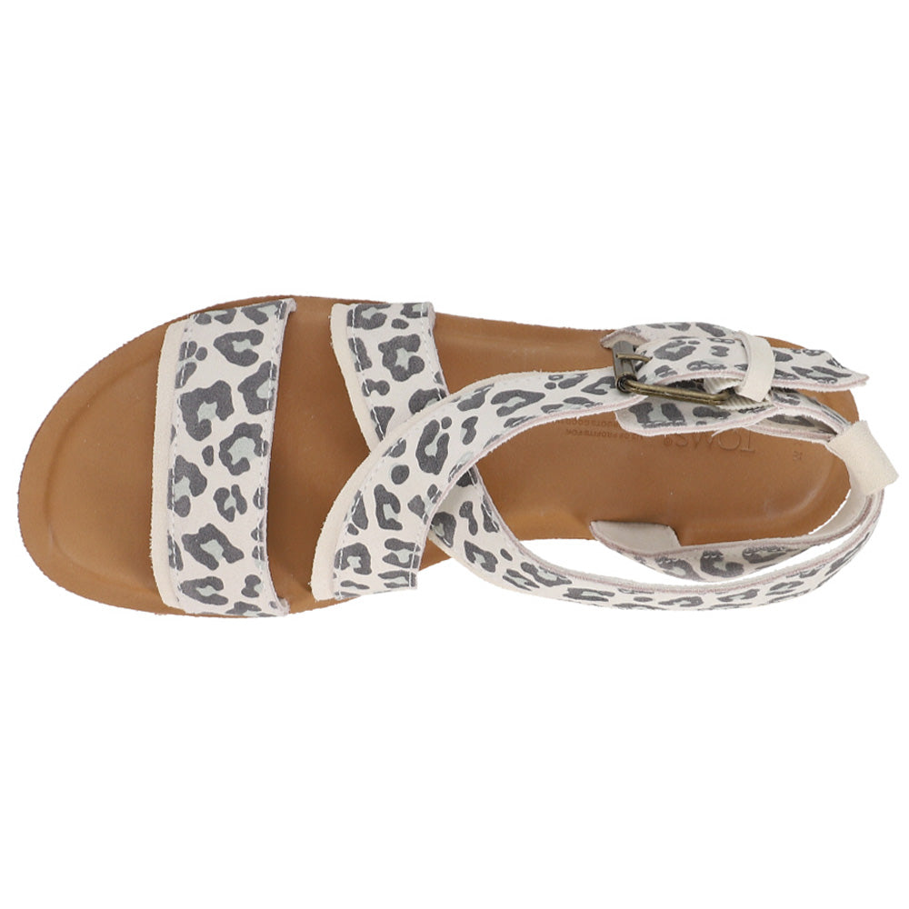 Sidney Tread Snow Leopard Ankle Strap Sandals、mySite、gtrtttuynbv