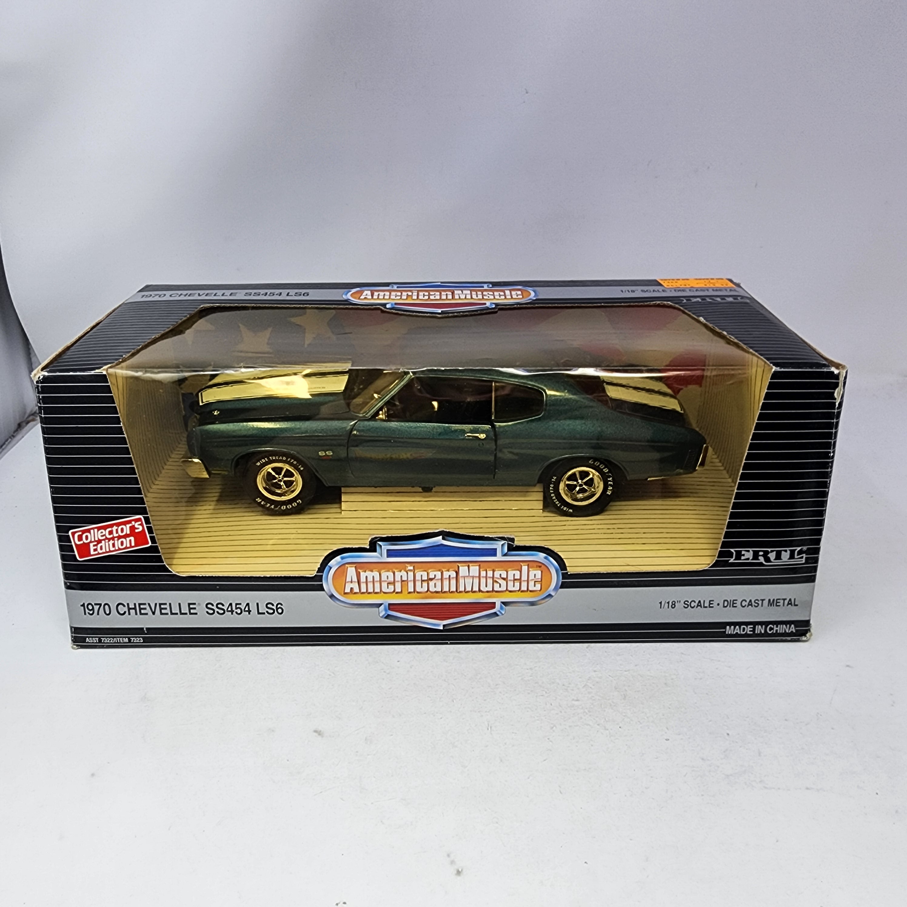 1970 Chevy Chevelle SS 454 LS6 * ERTL Collectibles 1/18 Scale American Muscle、mySite、hgirdovlk