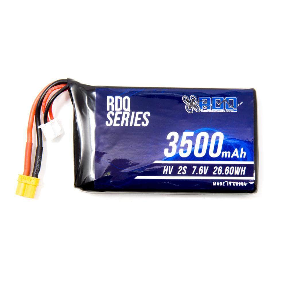  RDQ Series 7.6V 2S 3500mAh 2C QX7 Compatible HV LiPo Battery - XT30、mySite、merchandisen