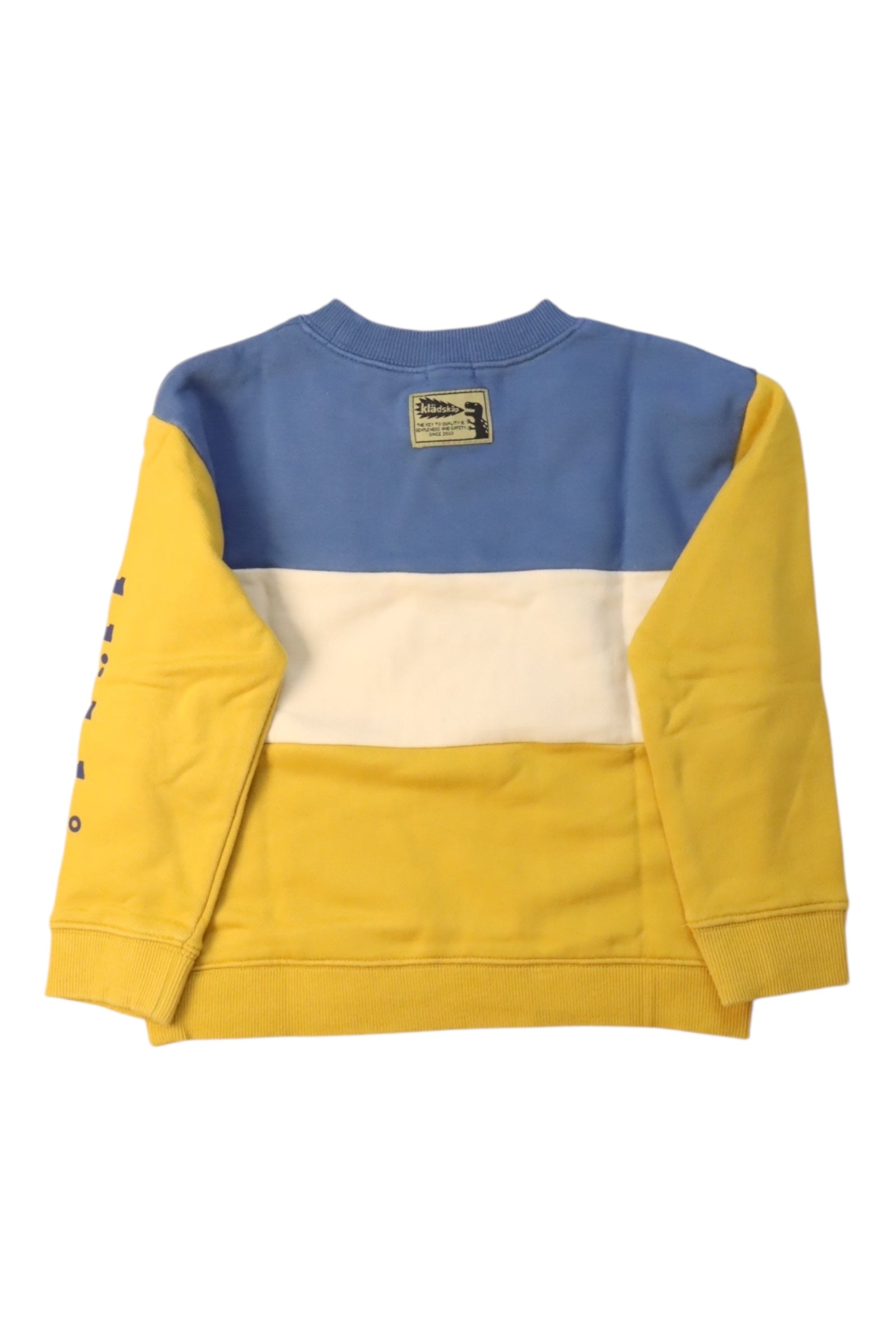 Kladskap Dinosaur Crewneck Sweatshirt 5T、mySite、g9winljtr