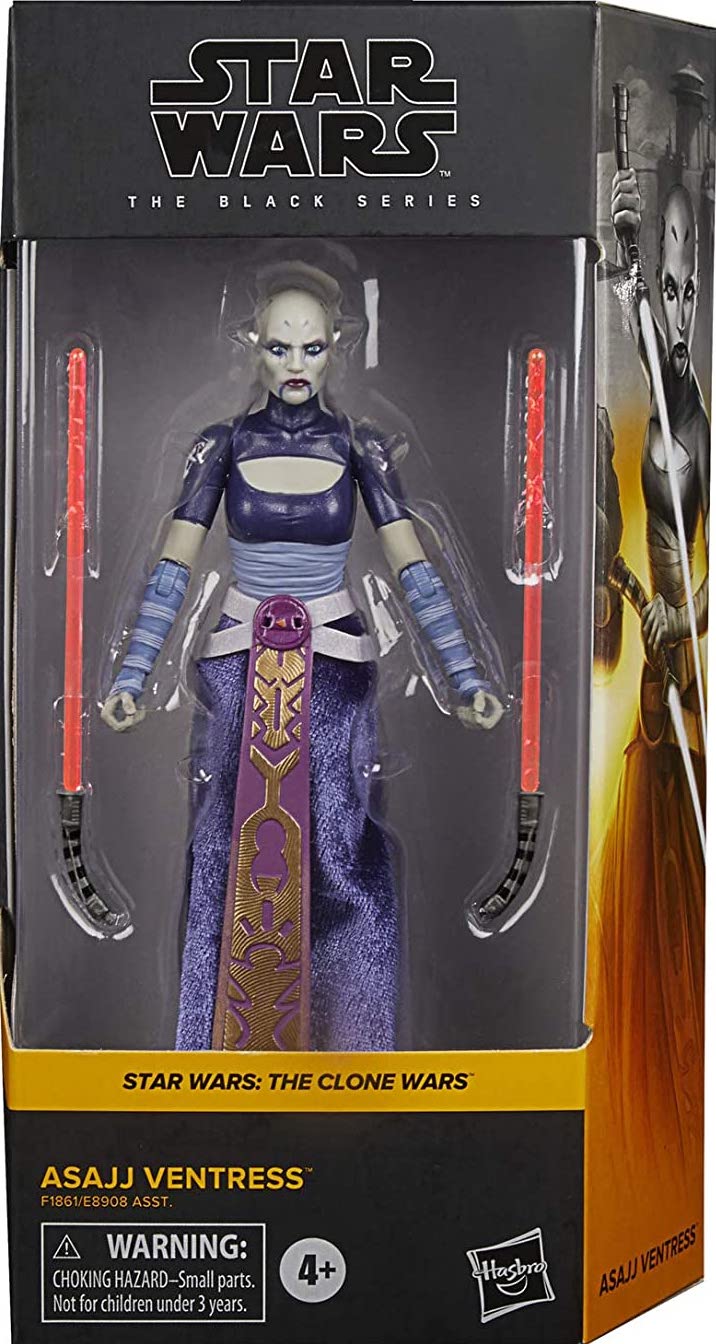 Star Wars: Black Series Asajj Ventress - Galaxy、mySite、hgirdovlk