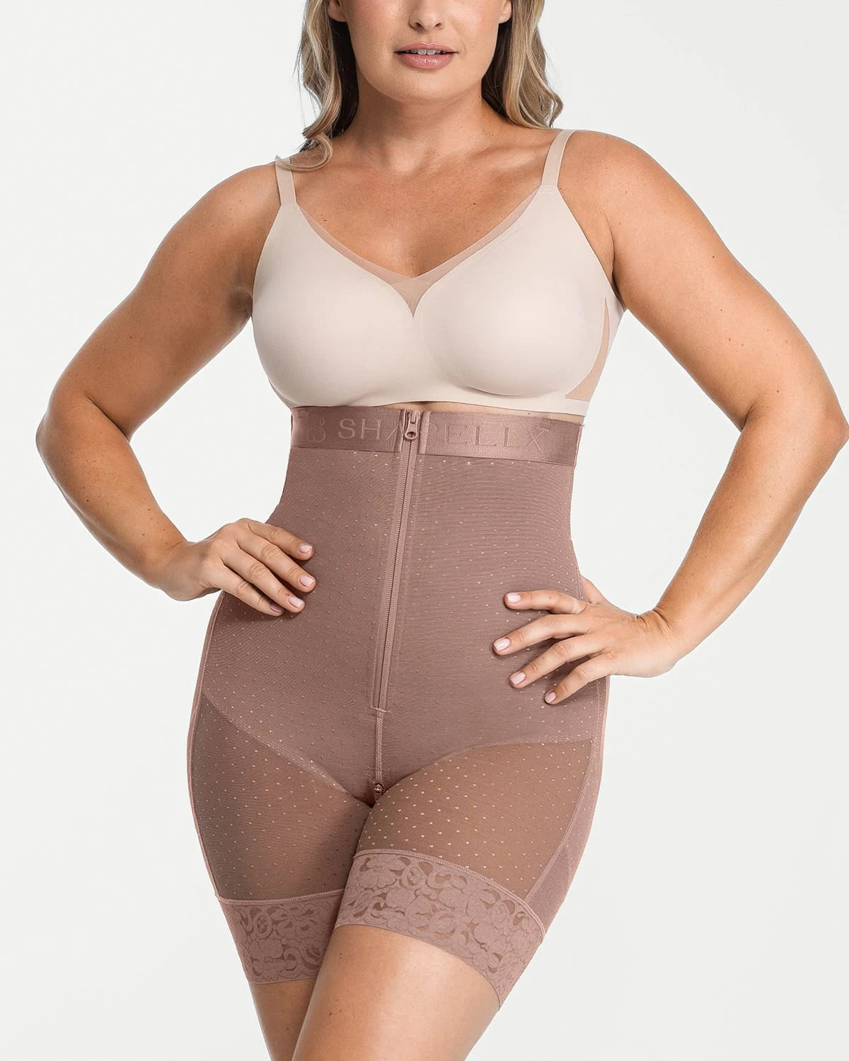 AirSlim® High Waist Butt-Lifting Polka Dot Shorts、mySite、bengalsvssteelers