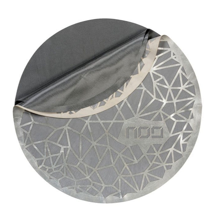Geometric Matzah Cover - Champagne or Silver、mySite、topwebapps