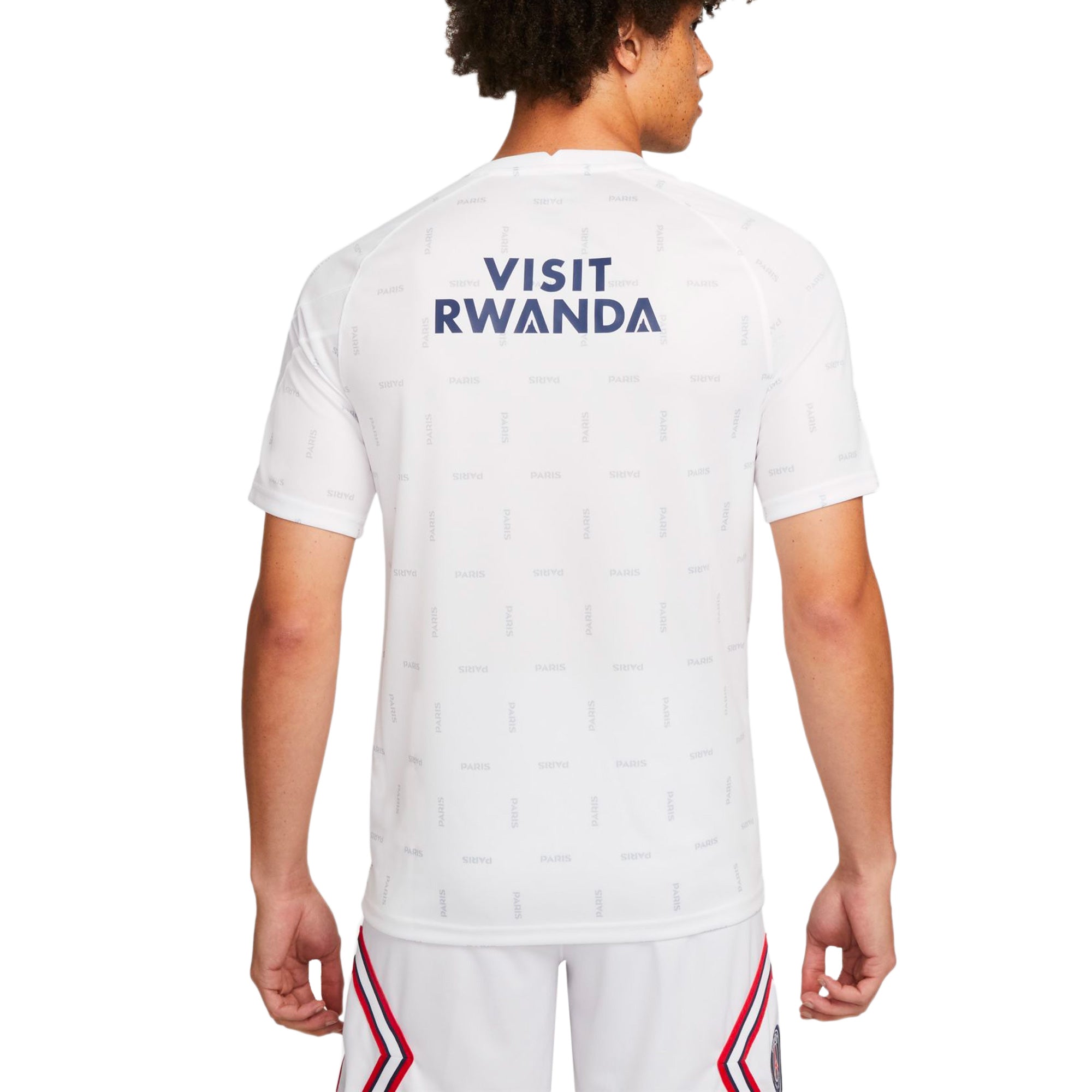 Nike Men's PSG Fourth Pre-Match Training Jersey 2022 Grey/Navy、mySite、noshort