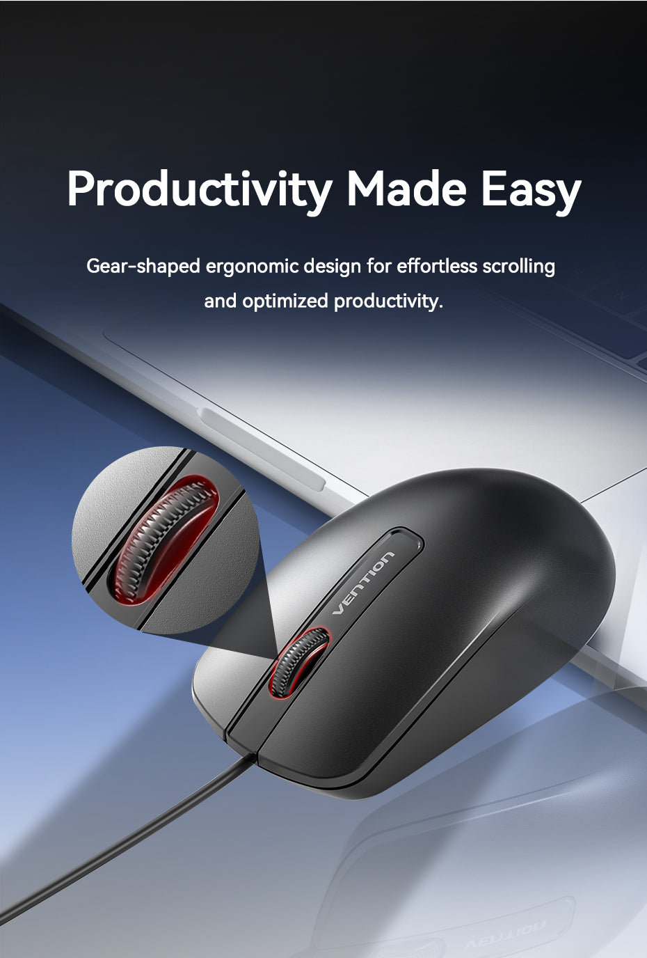 3-Button USB Wired Mouse