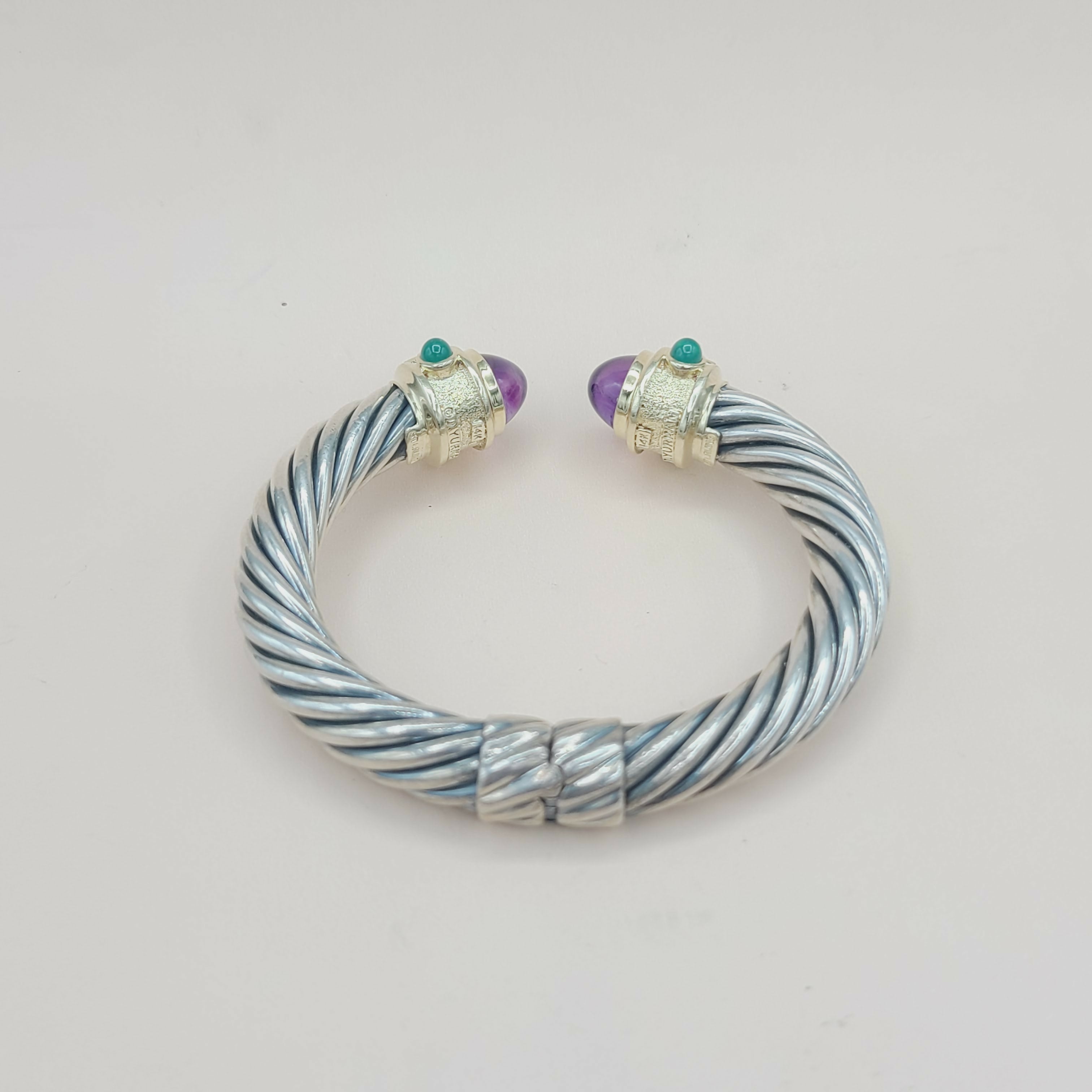 David Yurman Renaissance Bracelet 10mm Amethyst & Garnet、mySite、hinf8tx79