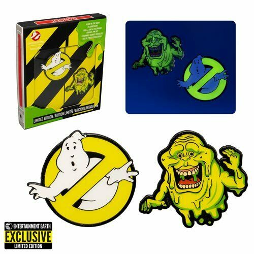 Ghostbusters Glow-in-the-Dark Pin Set of 2 - Entertainment Earth Exclusive、mySite、hgirdovlk