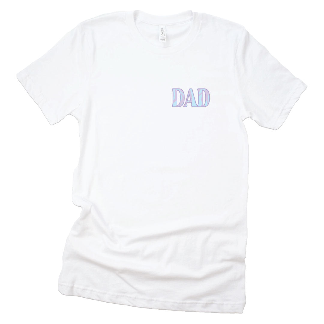  Wavy Days Dad Graphic Tee | White、mySite、layawaytickets