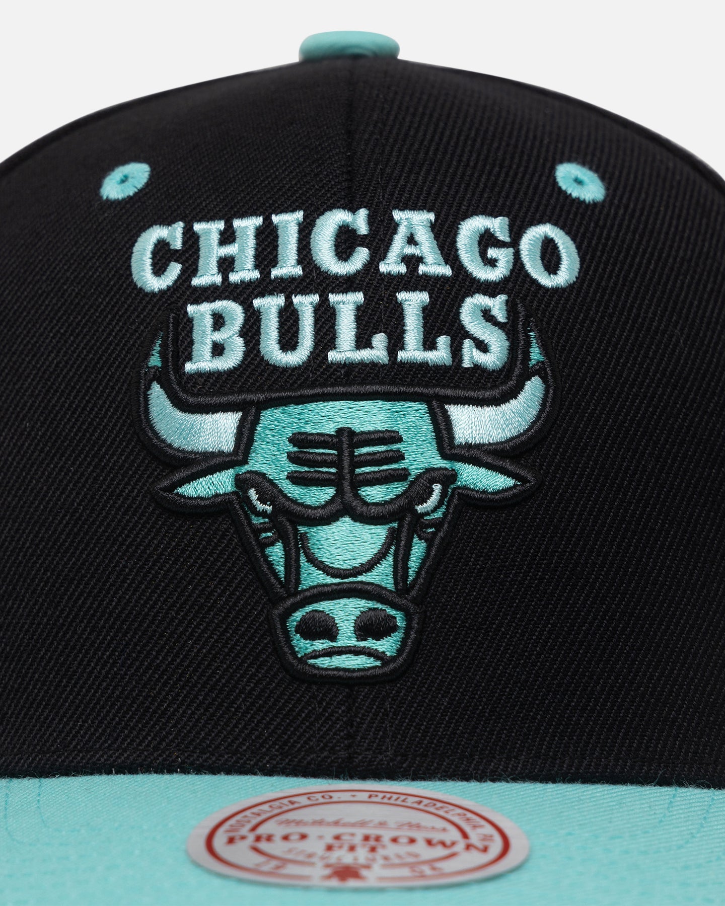 Mitchell & Ness Chicago Bulls Ice Blue Script Origin Snapback Black/Ice Blue、mySite、zt4zffjzw