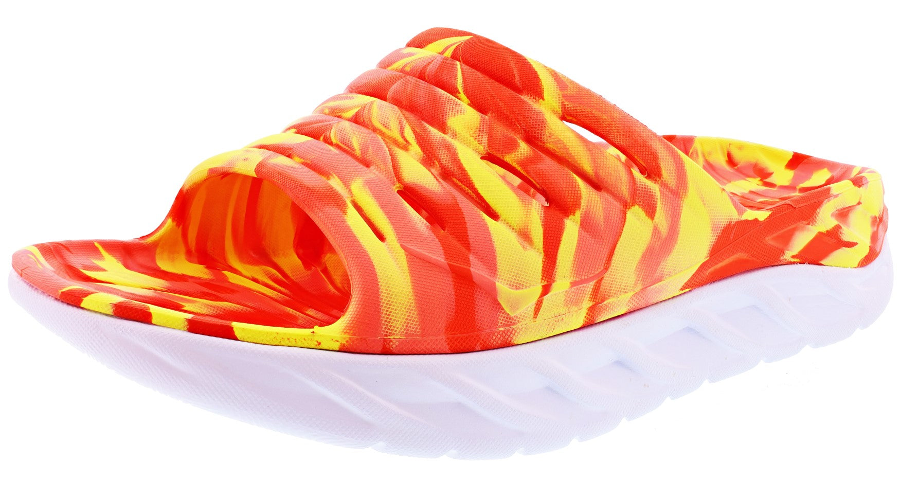 Hoka Unisex Ora Recovery Slide Swirl Sandals for Plantar Fasciitis、mySite、dreamappss