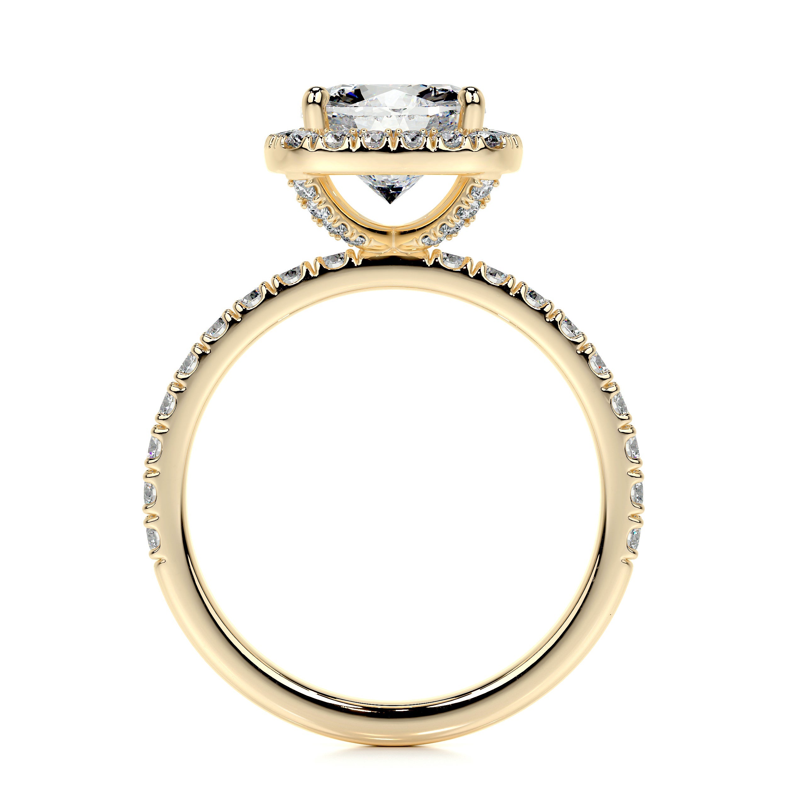 Alice Lab Grown Diamond Ring -18K Yellow Gold、mySite、hinf8tx79