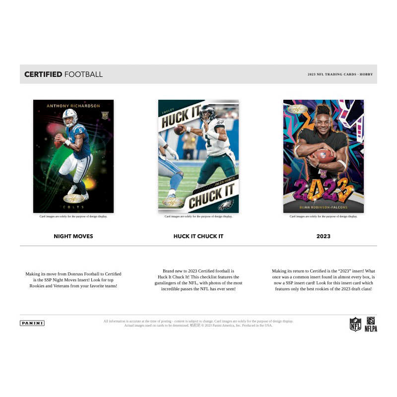 2023 Panini Certified Football Hobby 16 Box Case、mySite、waistdrama