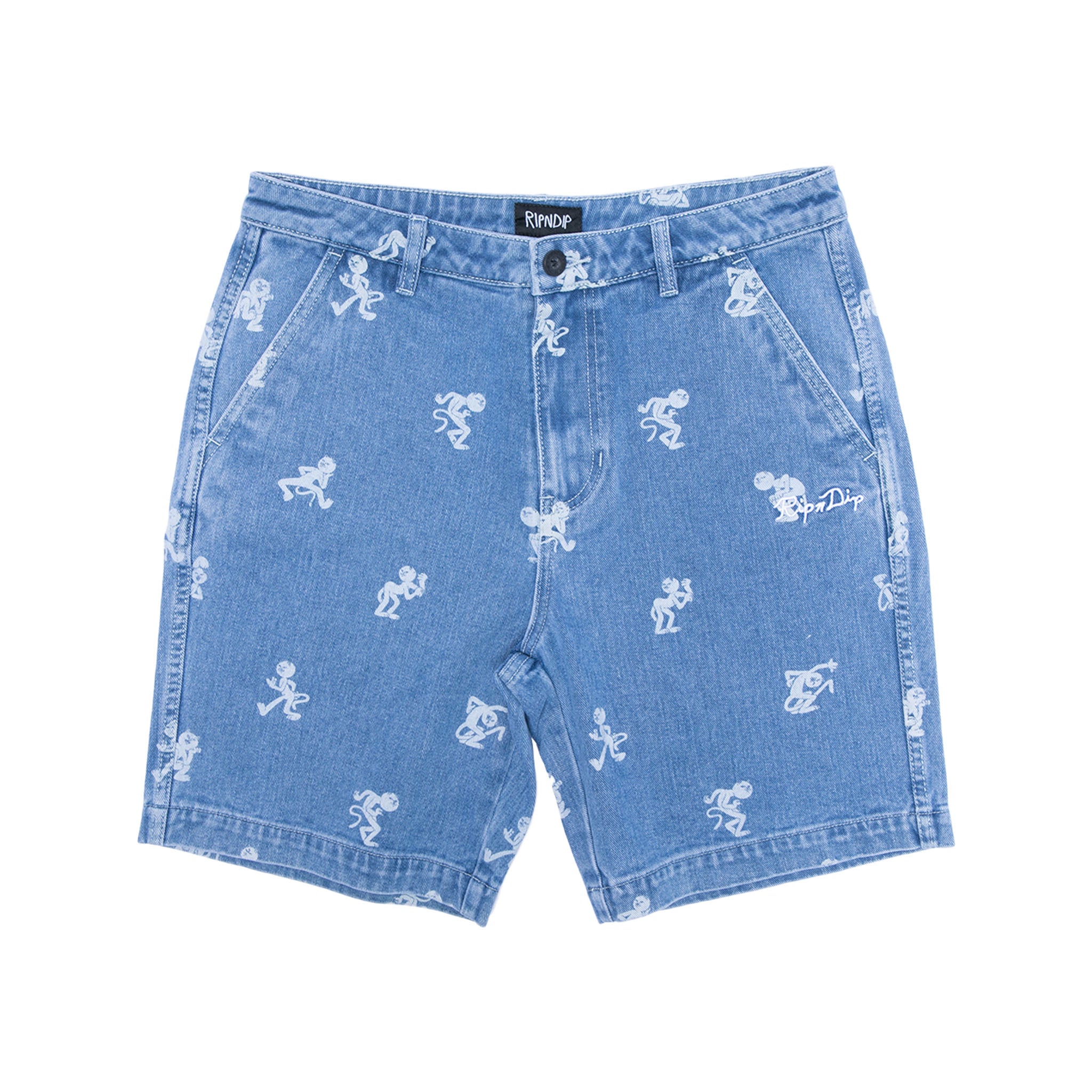  Dance Party Denim Shorts (Medium Wash)、mySite、merchandisen