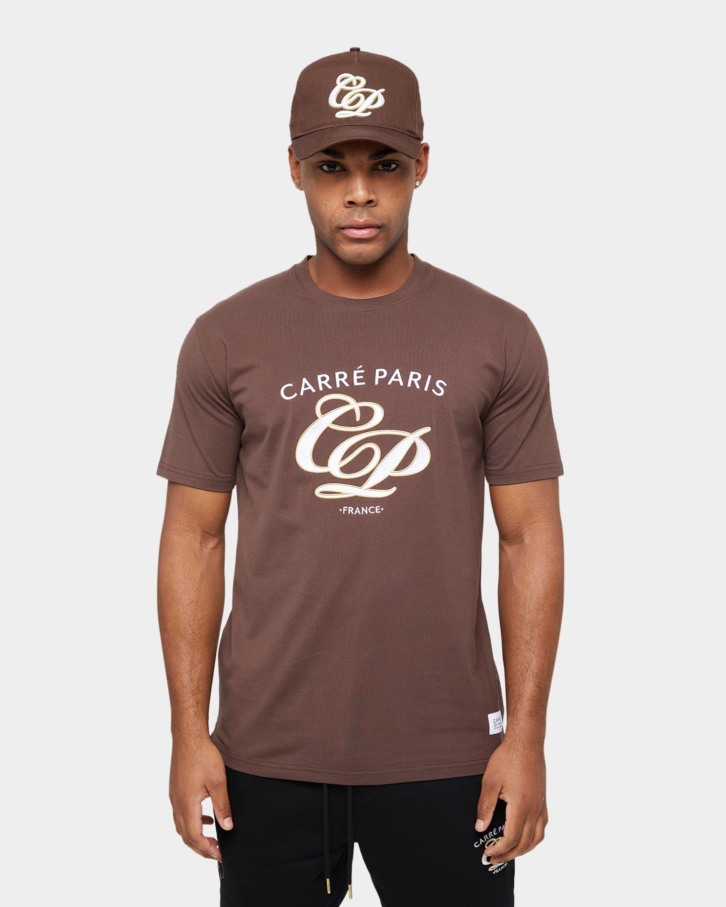 Carre Revolutionnaires Classic Short Sleeve T-Shirt Dark Brown、mySite、zt4zffjzw