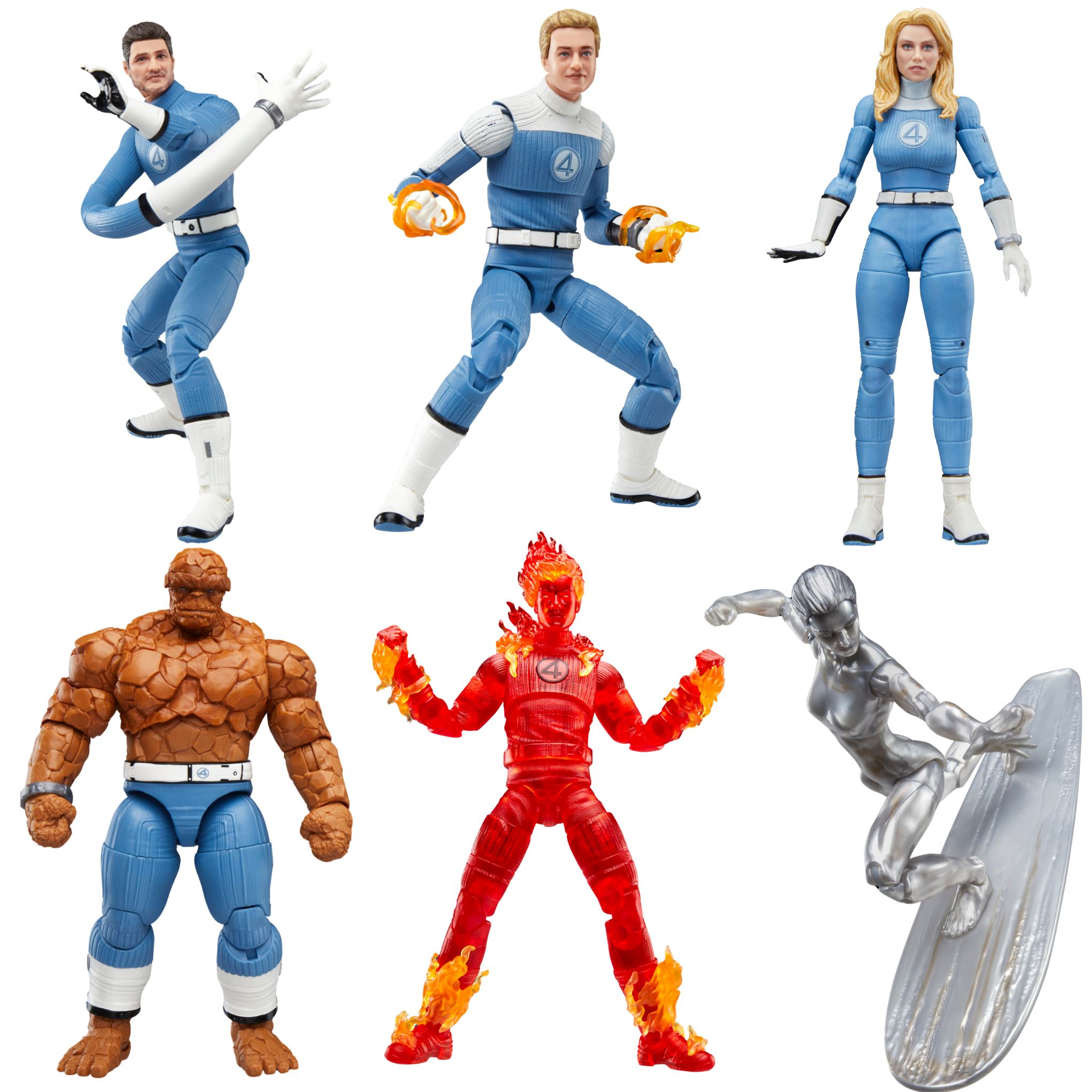 Marvel Legends Series Fantastic Four First Steps SET OF 6、mySite、hgirdovlk