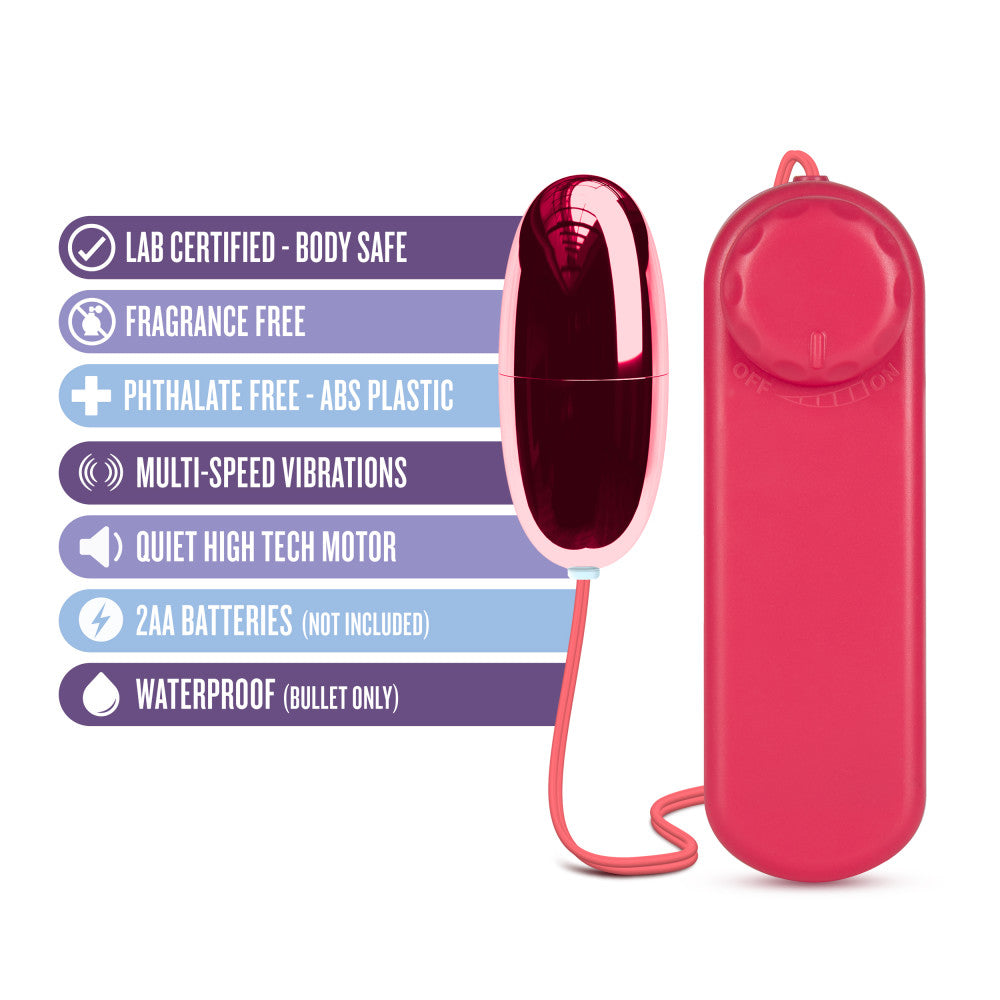 B Yours By Blush® | Power Bullet Cerise 2.25-Inch Vibrating Bullet、mySite、bottomscart