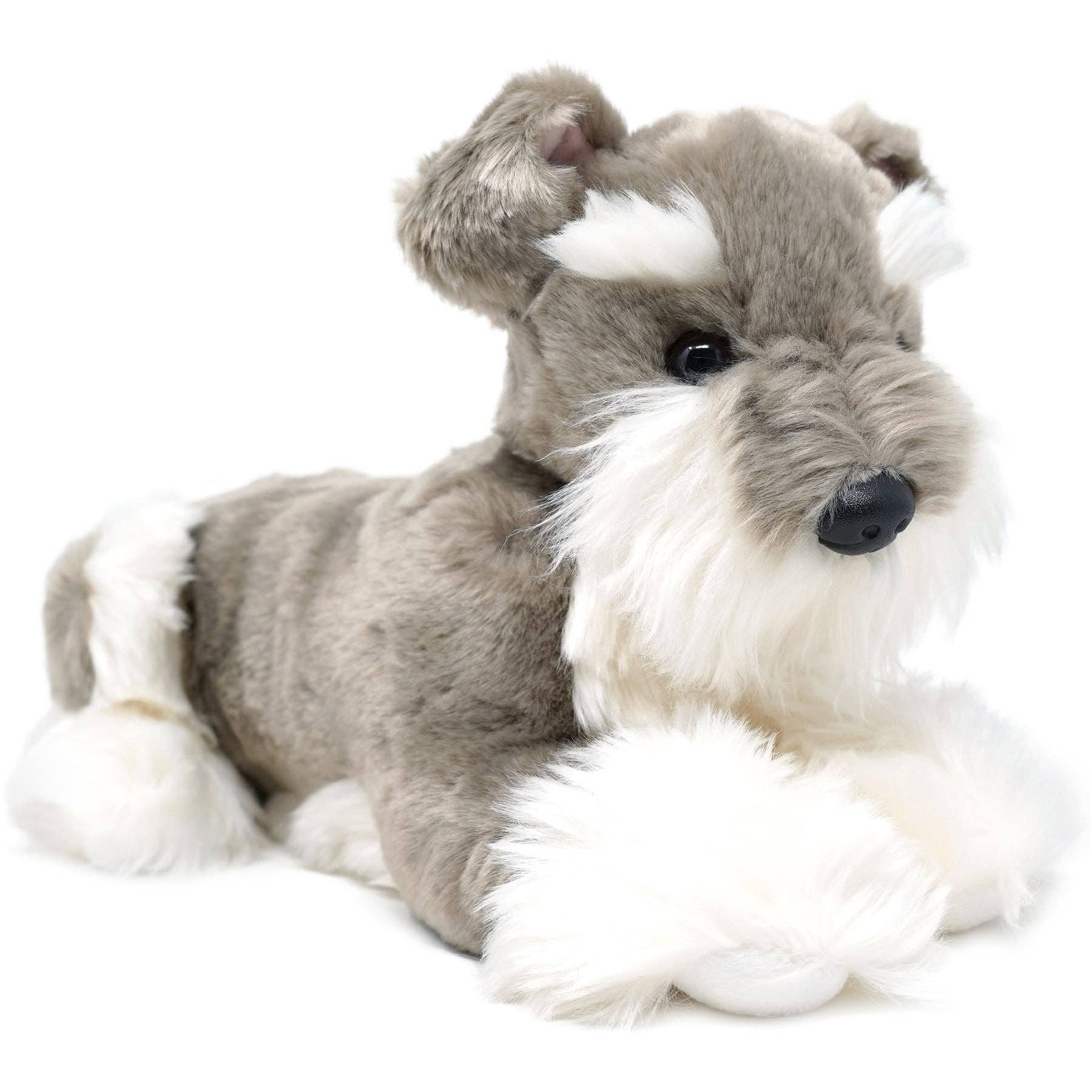 Siegfried The Schnauzer | 7 Inch Stuffed Animal Plush - Dog Plush Toy for Kids、mySite、g9winljtr
