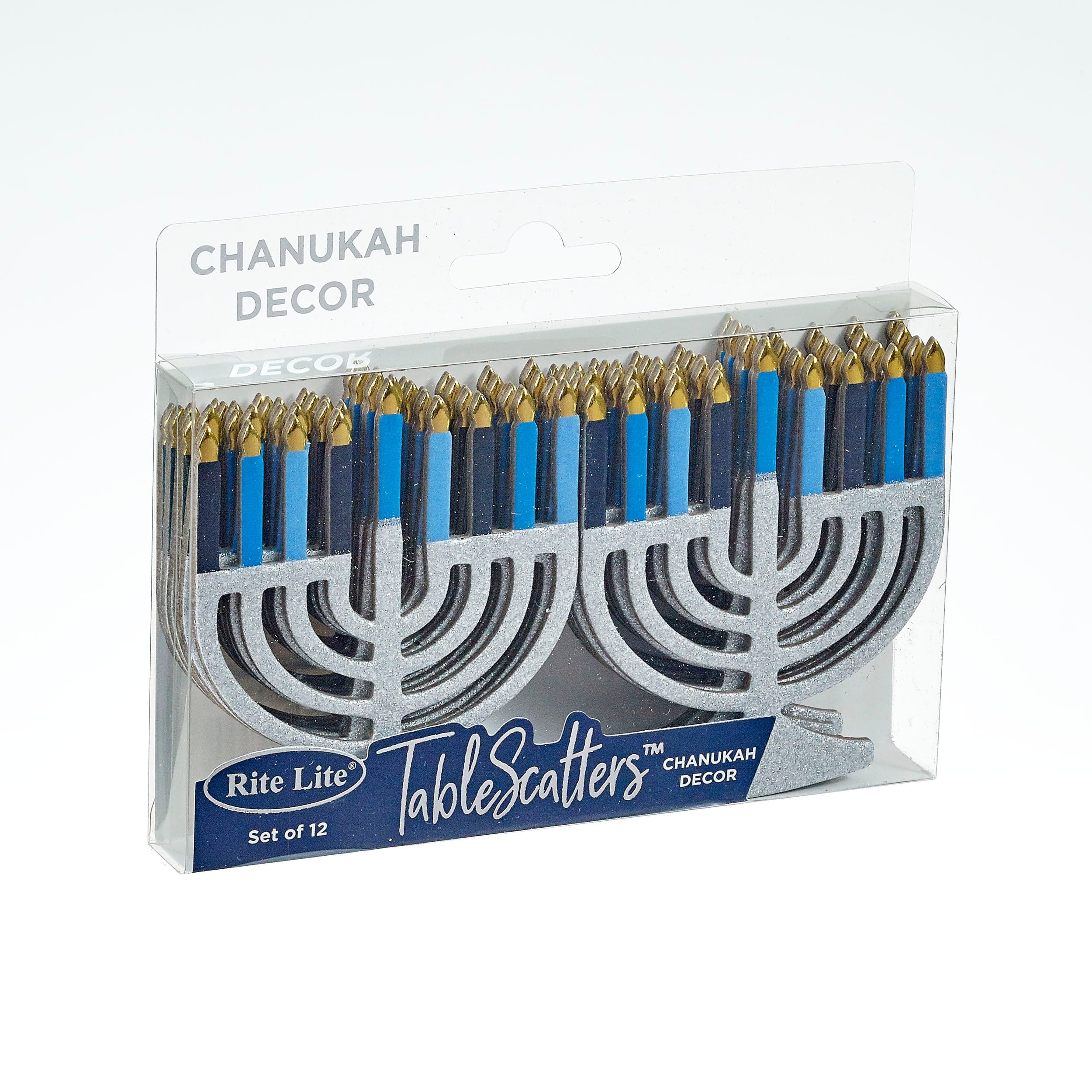 Glitter and Foil Menorah Tablescatters、mySite、topwebapps