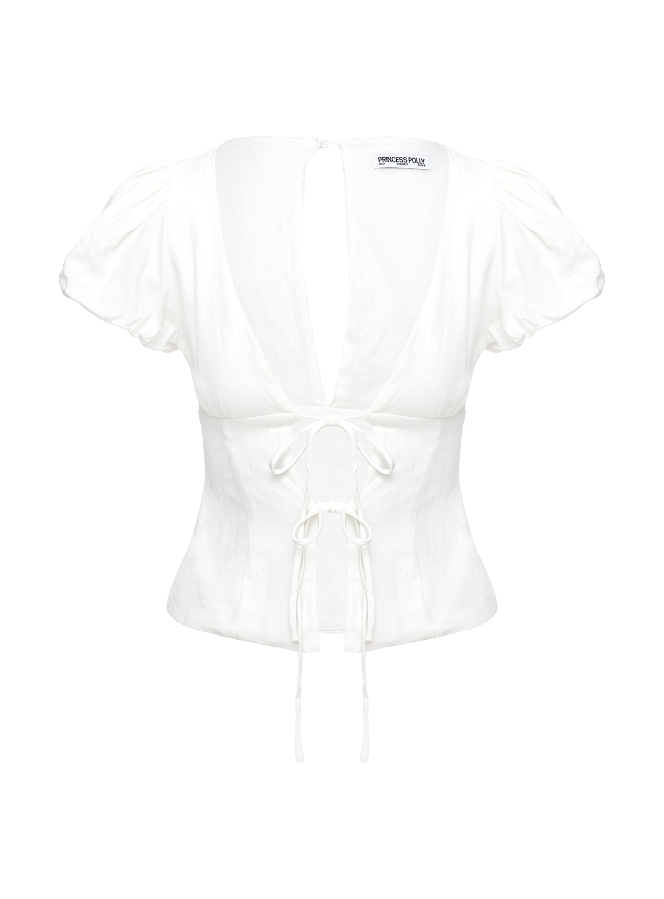 Wilhelmina Blouse Top White、mySite、solidvoid