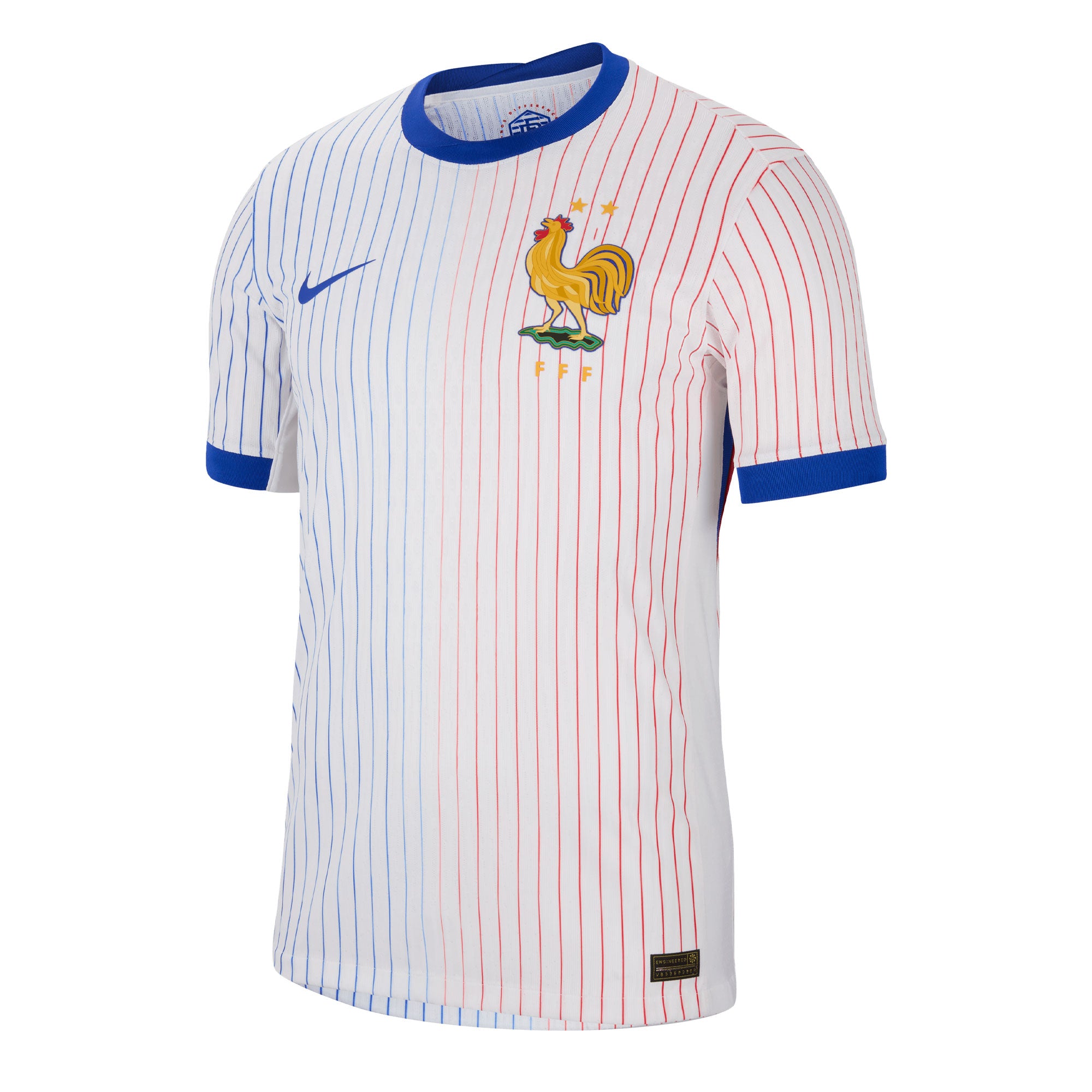 Nike Men's France 2024/25 Dri-FIT ADV Away Jersey White/Bright Blue、mySite、bottomscart