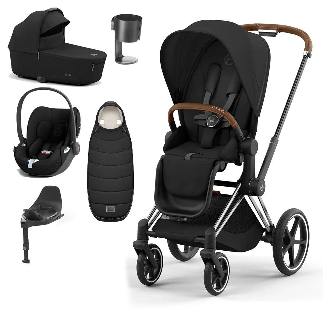  CYBEX Priam Cloud T Ultimate Travel System - Sepia Black、mySite、merchandisen