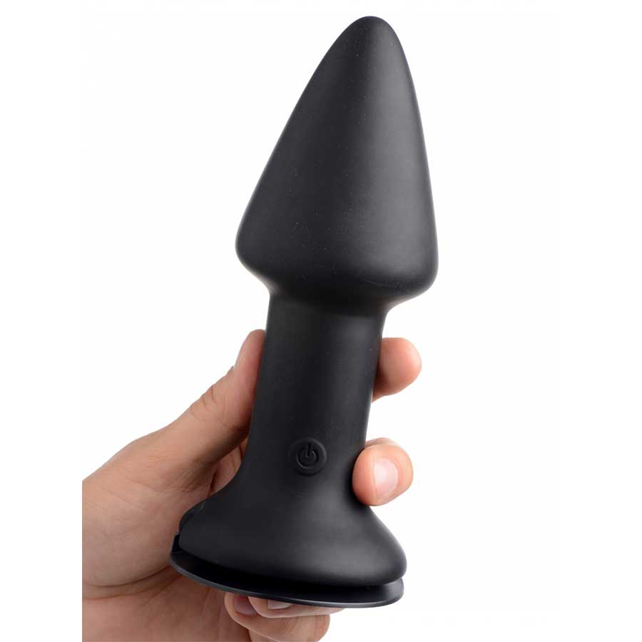 Mega Spade 10x Vibrating XL Silicone Butt Plug by Master Series、mySite、bottomscart