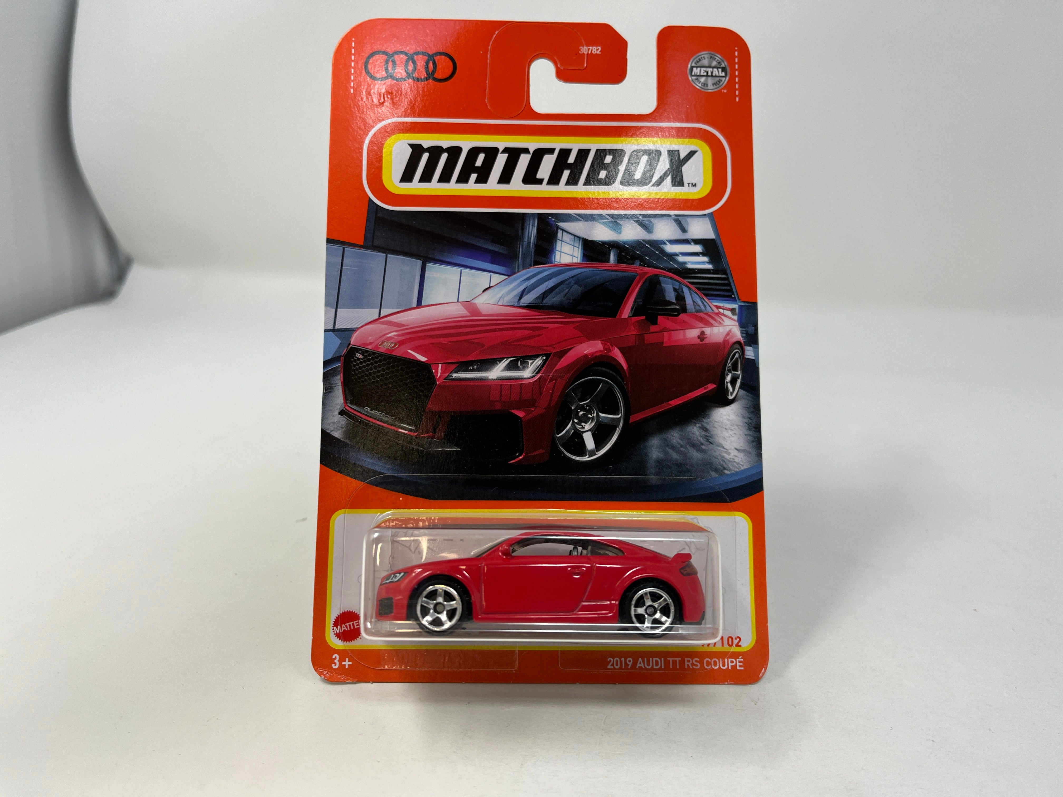 2019 Audi TT RS Coupe #49 * Matchbox Basic Series * RED、mySite、hgirdovlk