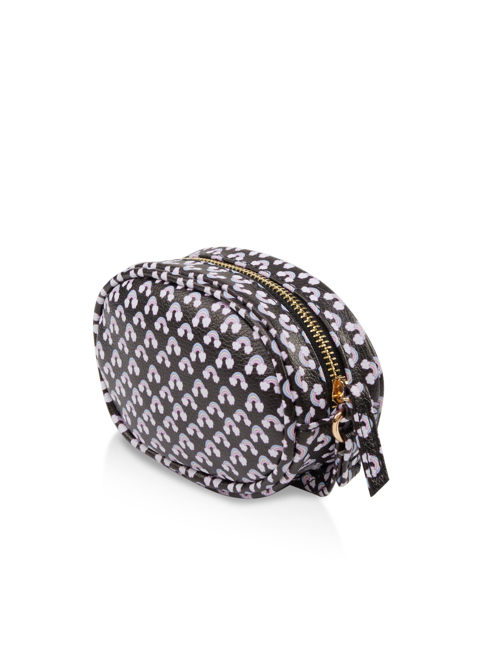 Girls Rainbow Print Crossbody Bag、mySite、camillekostekn