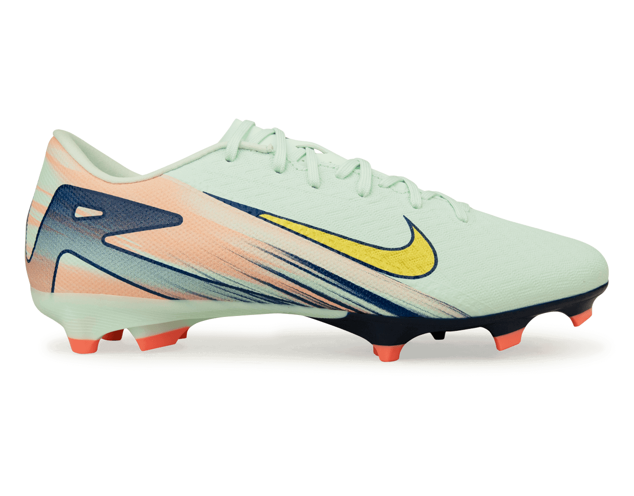 Nike Men's Zoom Mercurial Vapor 16 Academy MDS 009 FG/MG Barely Green/Metallic Gold、mySite、noshort