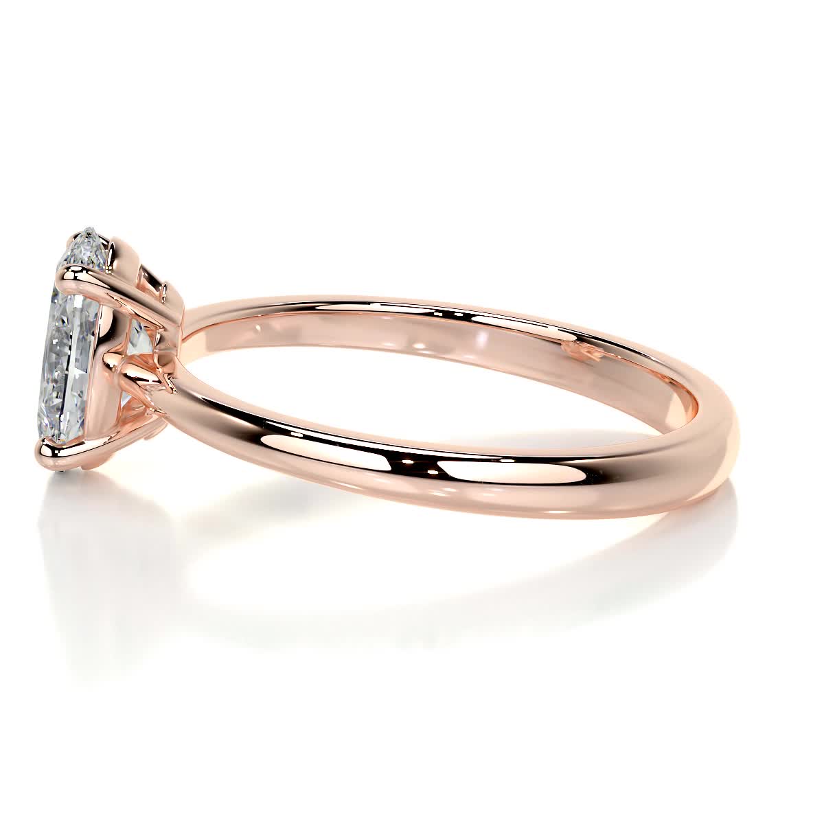 Julia Diamond Engagement Ring -14K Rose Gold、mySite、hinf8tx79