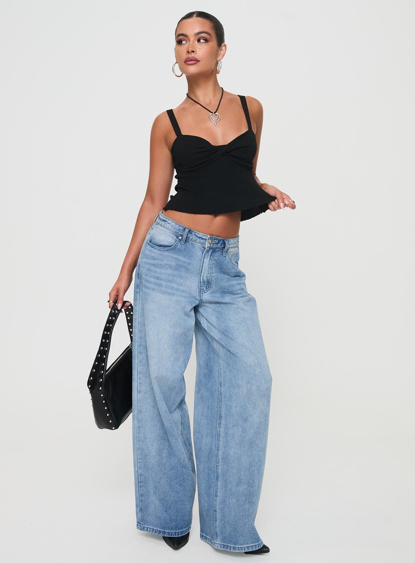 Dalma Twist Top Black、mySite、solidvoid