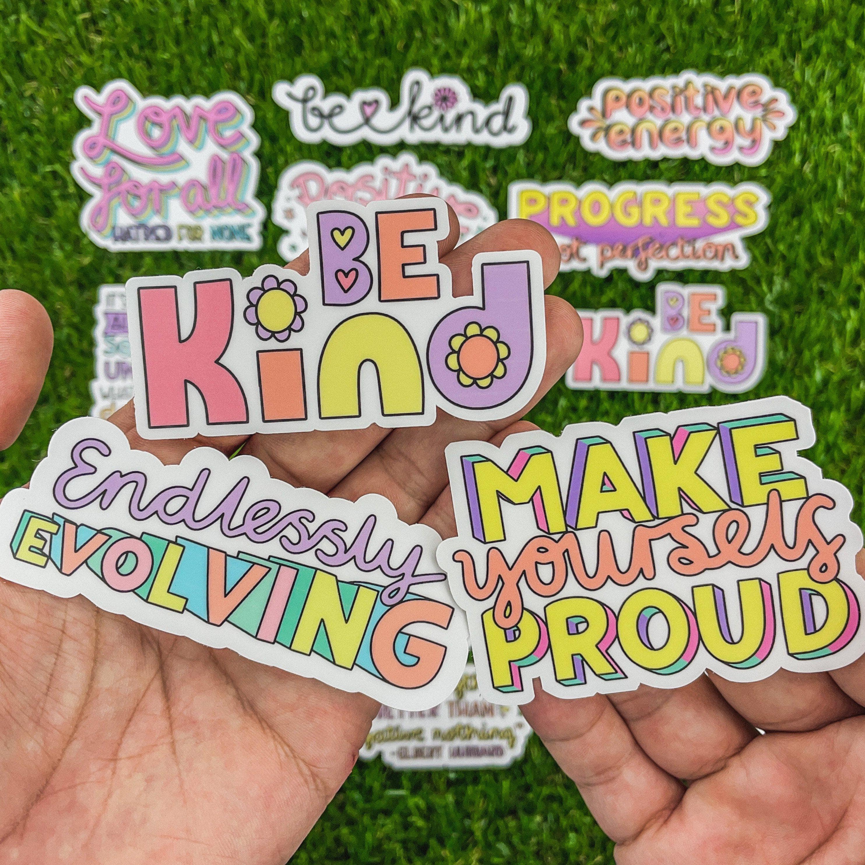  Make Yourself Proud Yellow Lettering Sticker、mySite、elrpsem3k