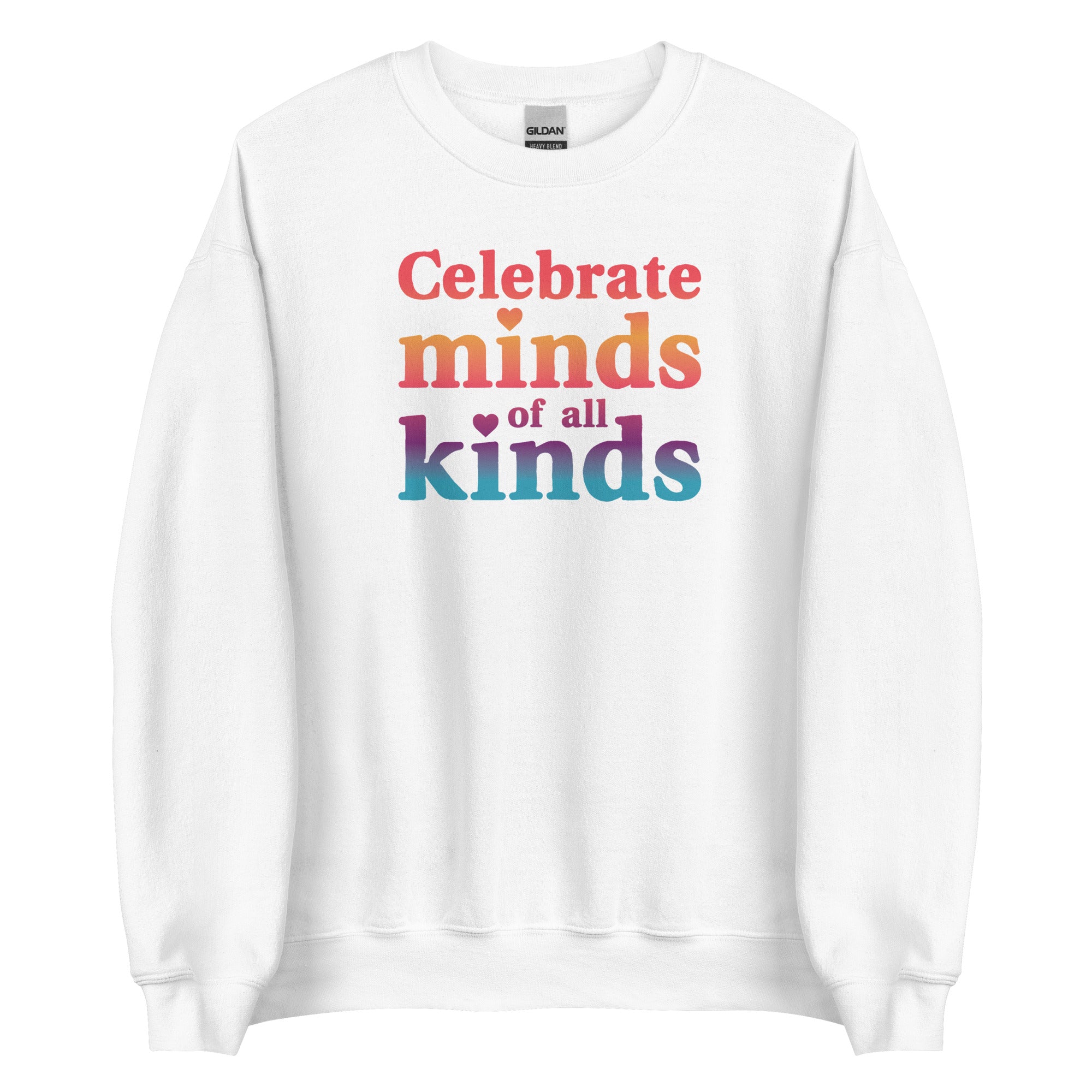 Celebrate Minds of All Kinds Crewneck Sweatshirt、mySite、camillekostekn