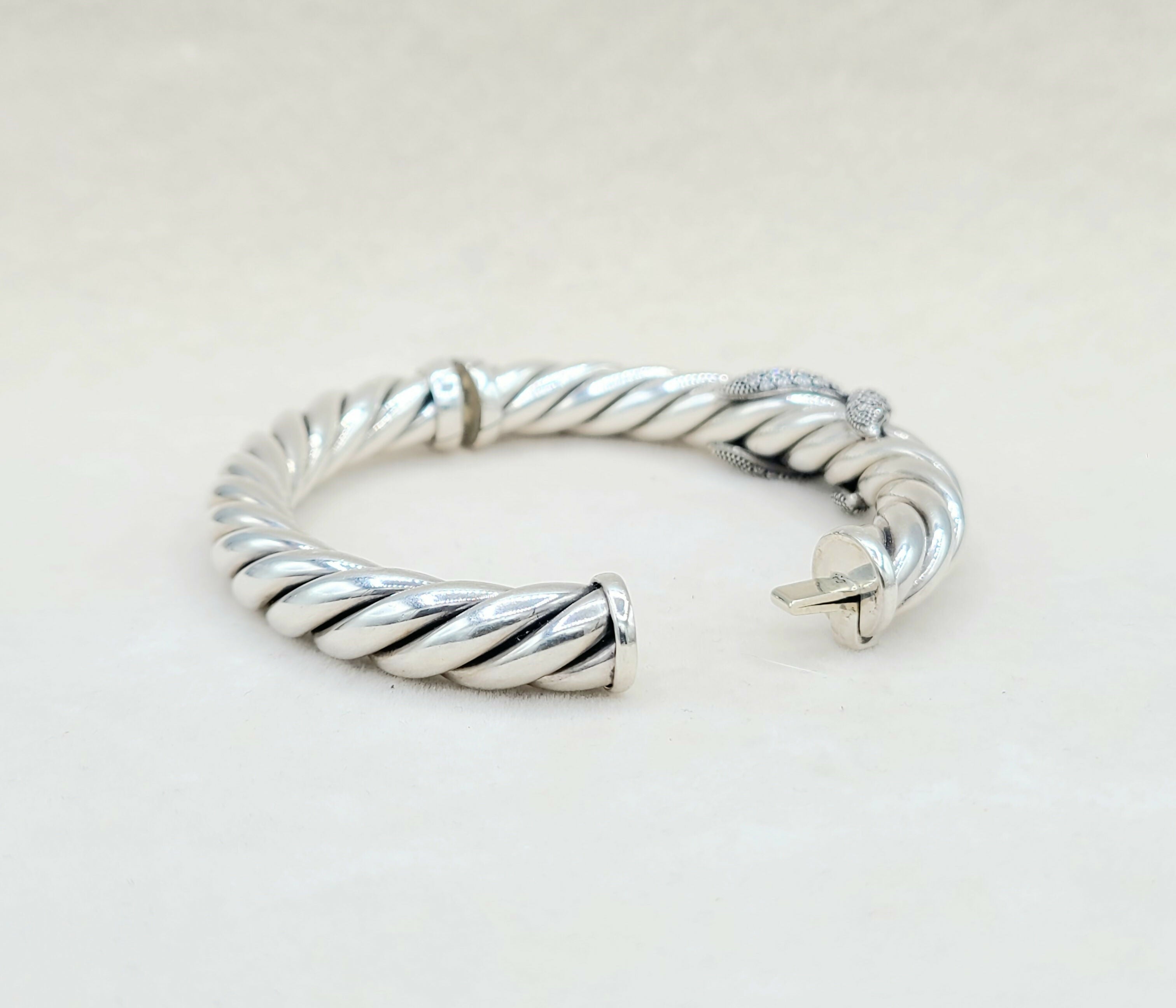 David Yurman Starlight Cable Bracelet Diamond X Vintage、mySite、hinf8tx79